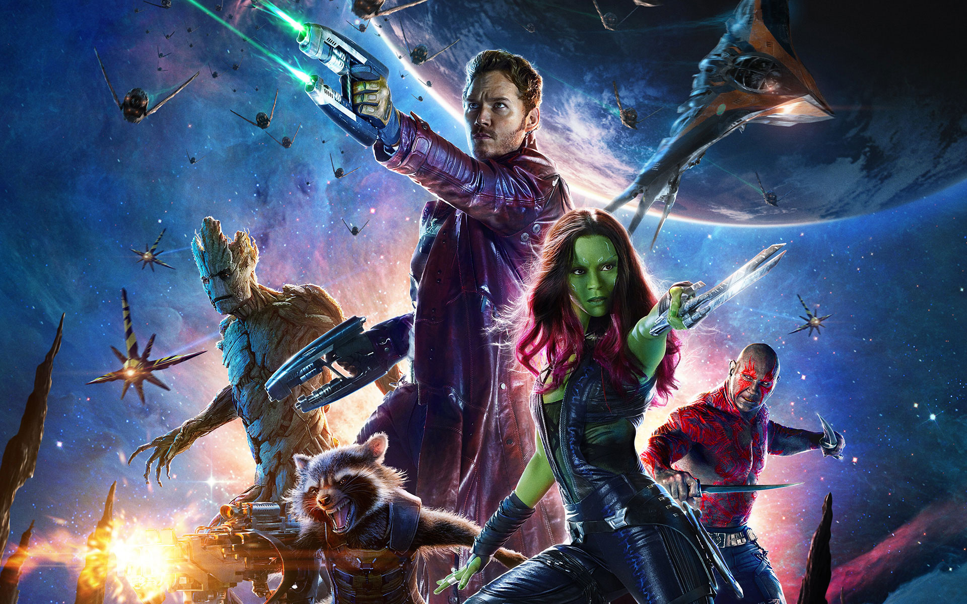 Guardians of the Galaxy wallpaper, Futuristic designs, Epic background, Marvel superheroes, 1920x1200 HD Desktop