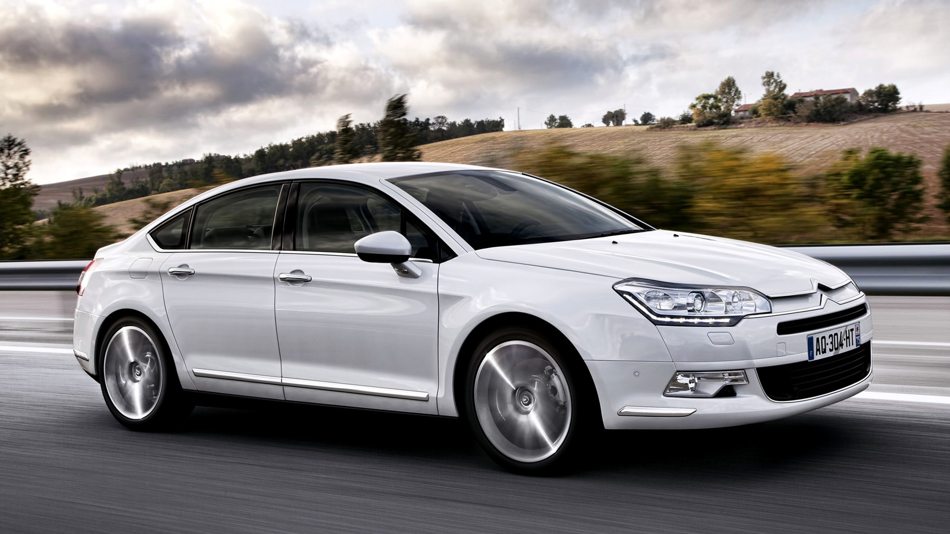 Citroen C5, Sleek design, Modern sedan, High-quality vehicle, 1920x1080 Full HD Desktop