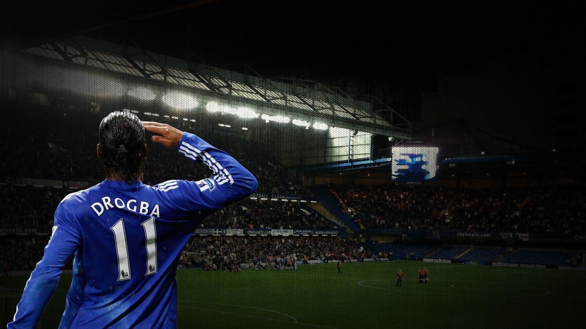 Drogba wallpapers, Desktop backgrounds, Football greatness, Striker's glory, 1920x1080 Full HD Desktop