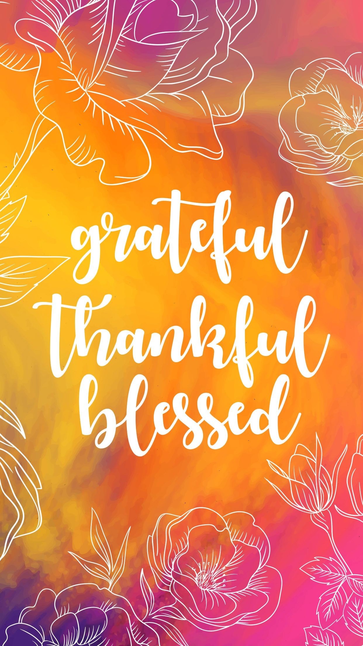 Thankful, Thankfulness-themed wallpaper, Gratitude, Positive vibes, 1250x2210 HD Phone