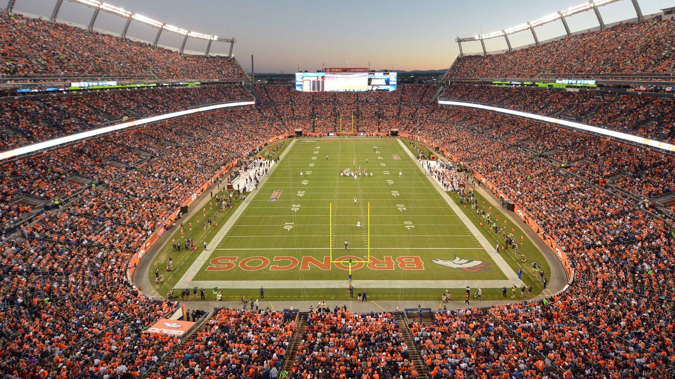 Empower Field at Mile High, Denver Broncos Wallpaper, 2240x1260 HD Desktop