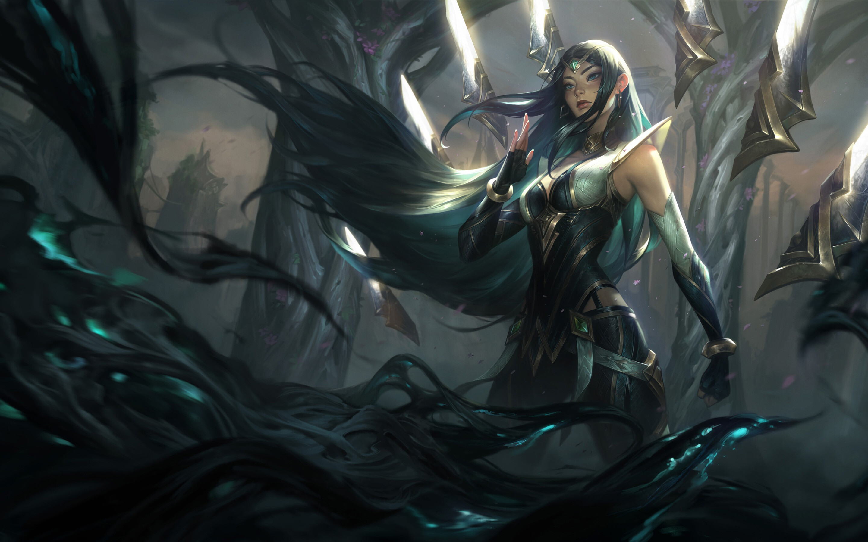 Irelia, League of Legends Wallpaper, 2880x1800 HD Desktop