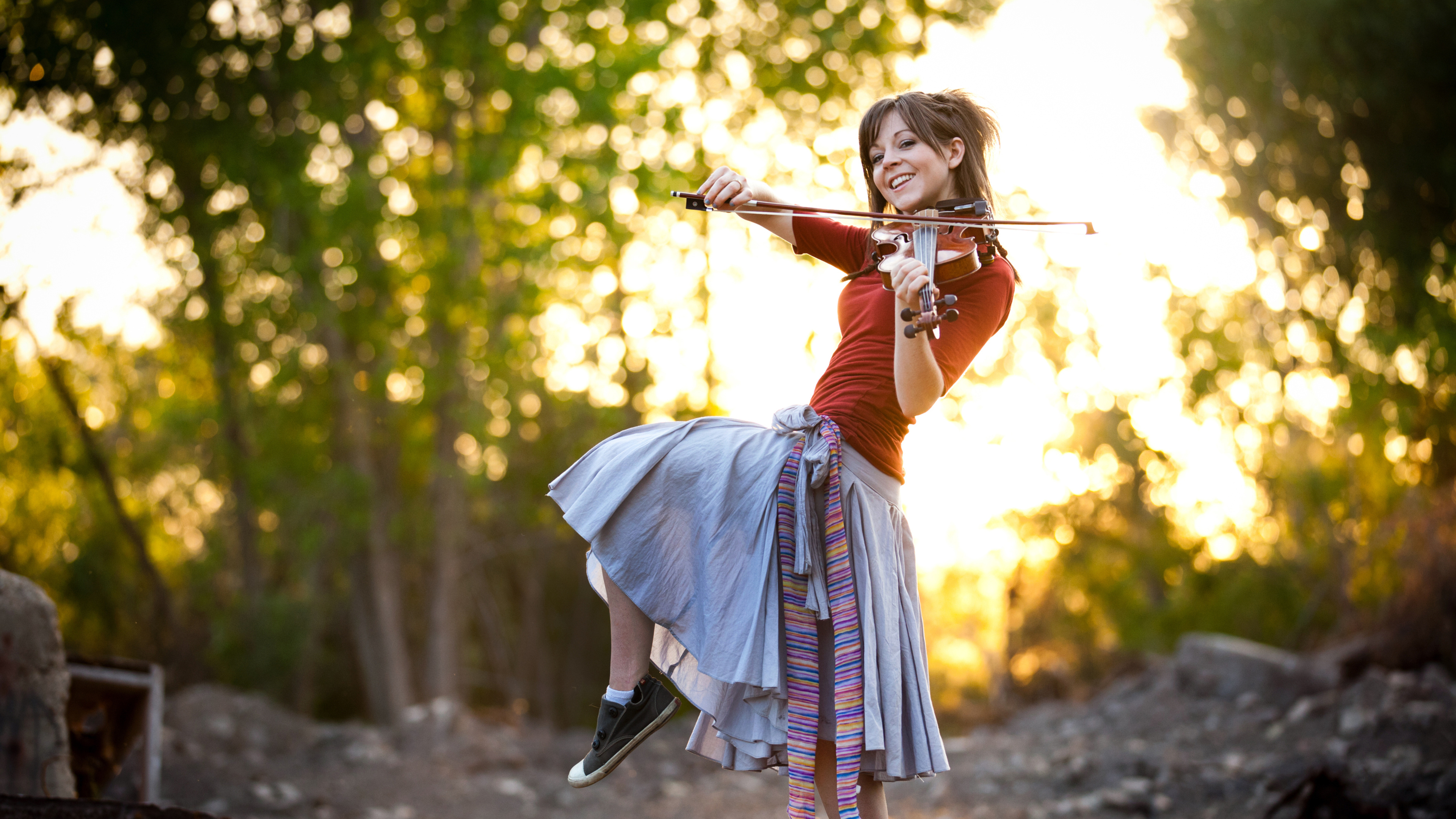 Lindsey Stirling, 4K HD wallpapers, High quality images, Diverse styles, 3840x2160 4K Desktop