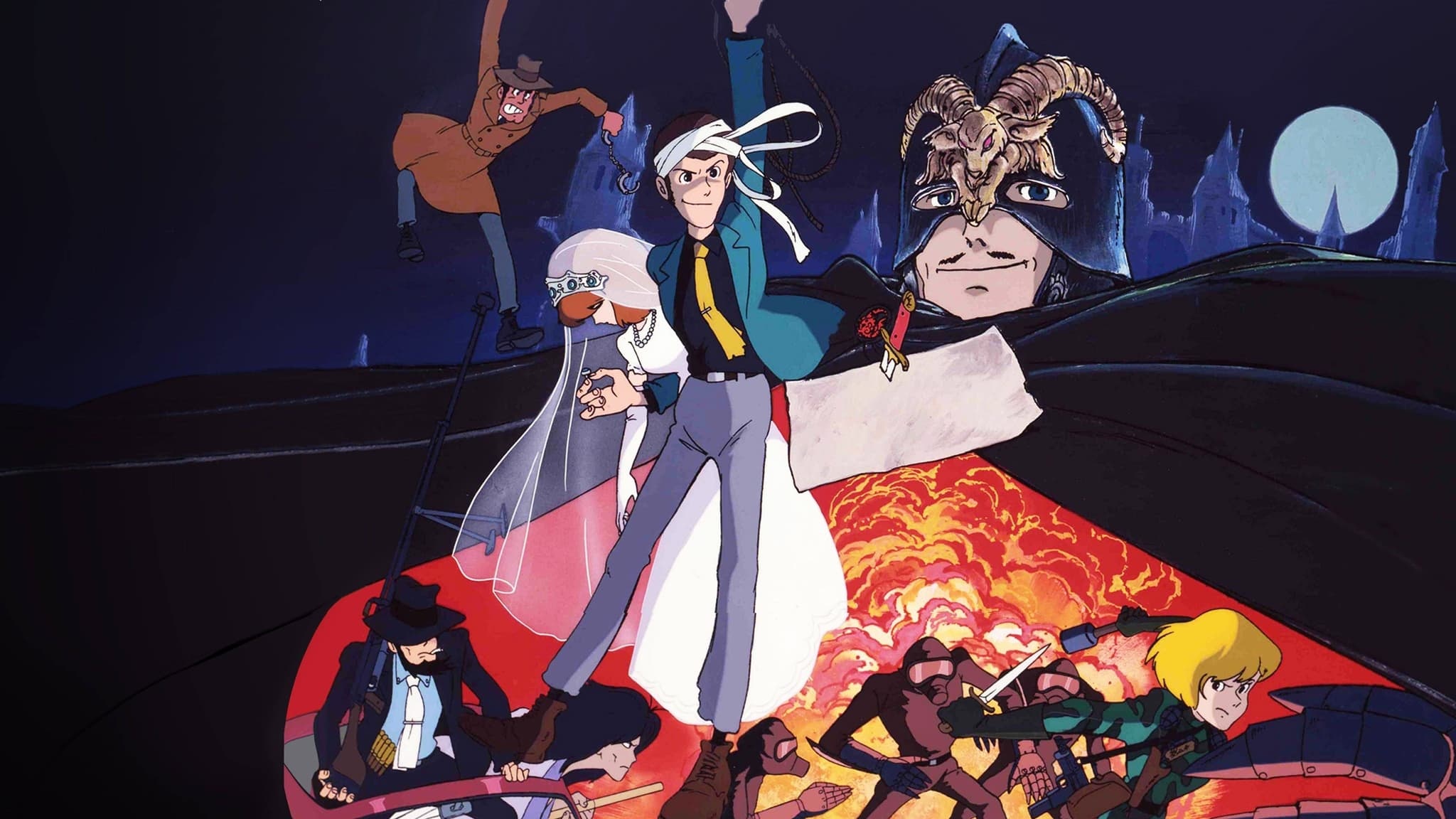 The Castle of Cagliostro, Lupin the Third Wallpaper, 2050x1160 HD Desktop