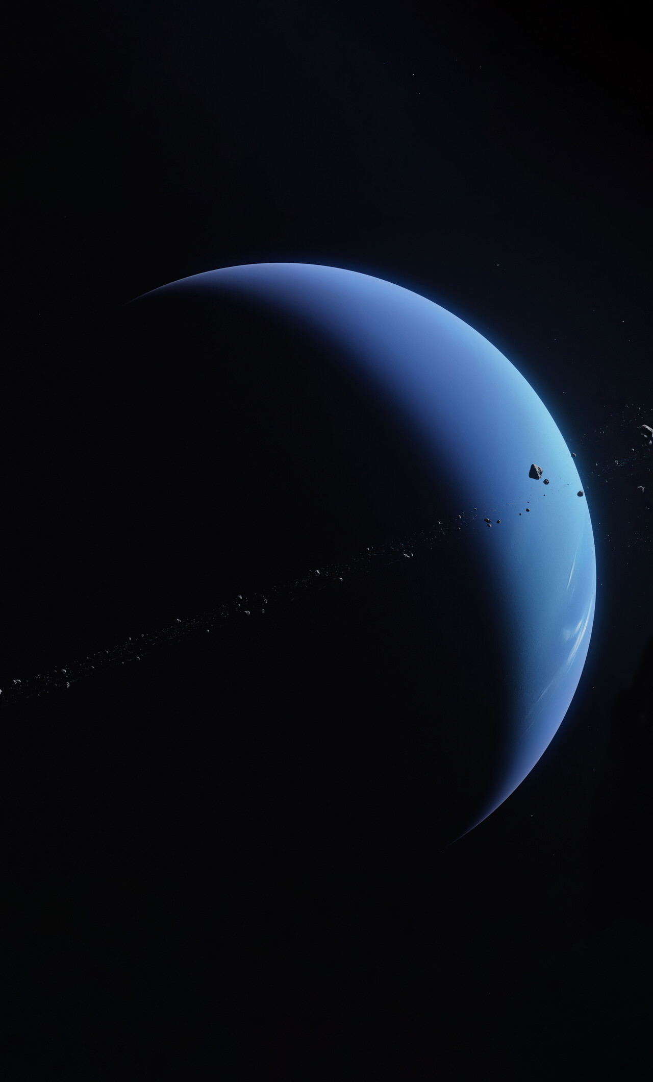 Neptune planet wallpapers, High-definition, Captivating visuals, Cosmic beauty, 1280x2120 HD Phone