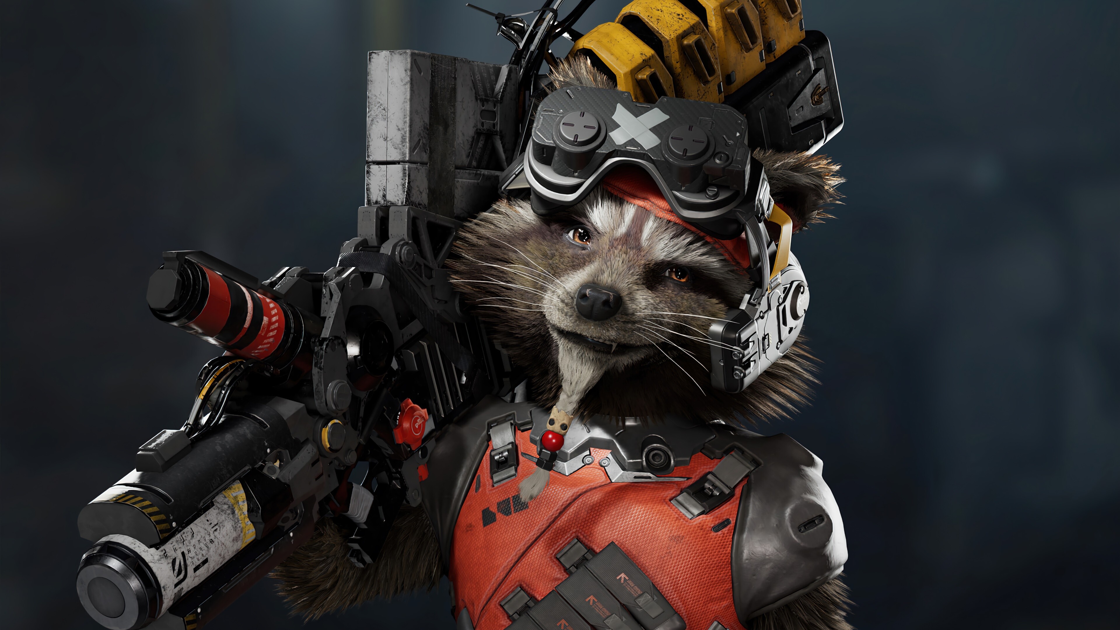 Rocket Raccoon, Marvel's Guardians of the Galaxy Wallpaper, 3840x2160 4K Desktop