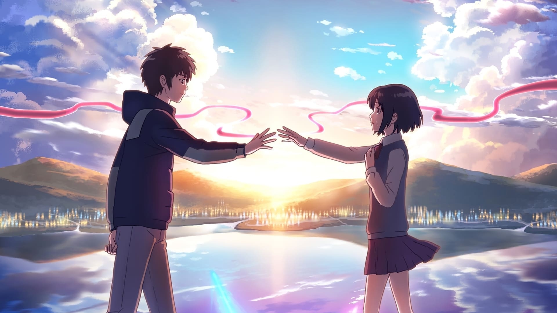 Makoto Shinkai, Your Name, Artistic wonder, Unforgettable moments, 1920x1080 Full HD Desktop