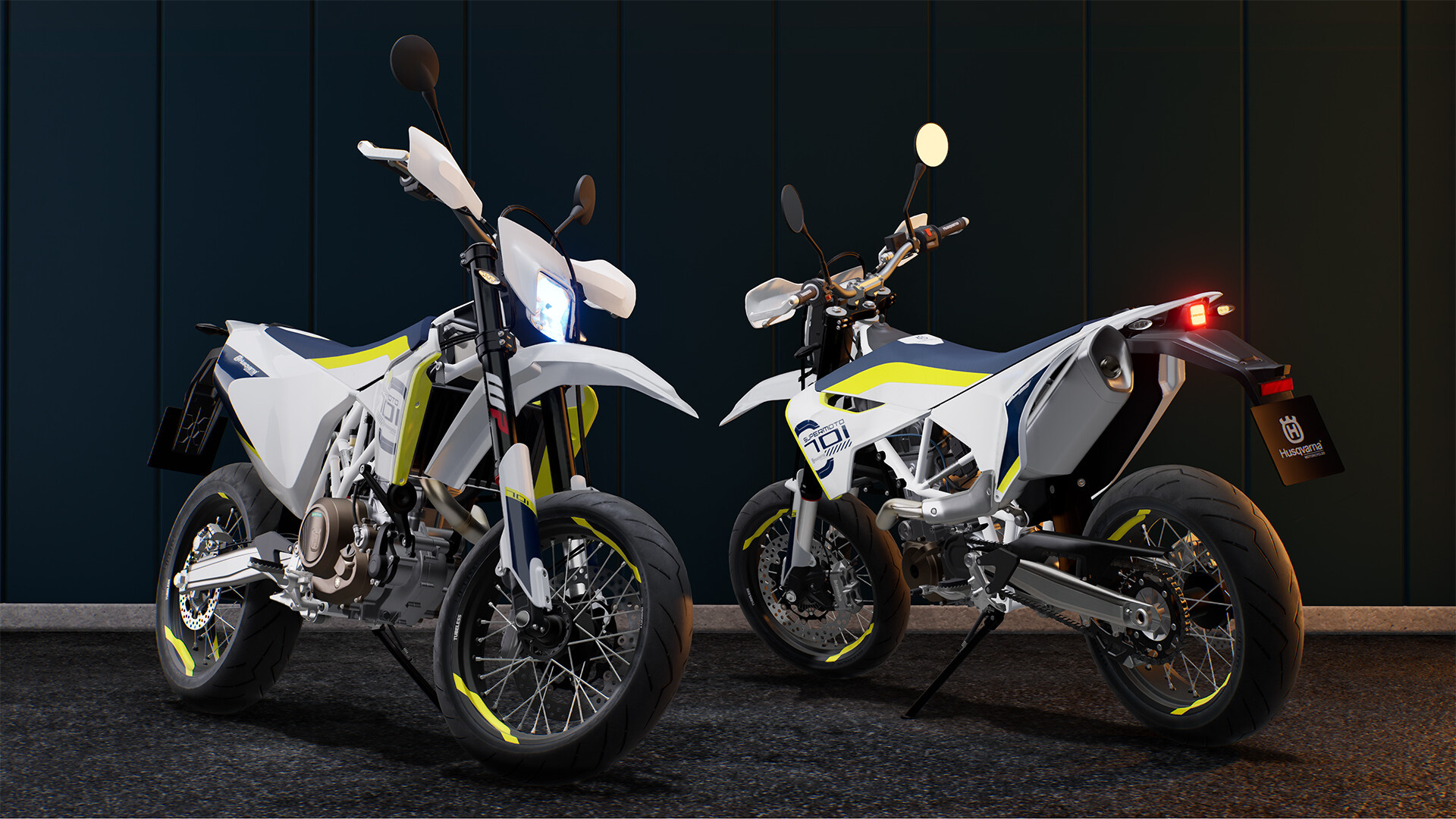 Husqvarna 701 Supermoto, Ride4 artwork, 1920x1080 Full HD Desktop