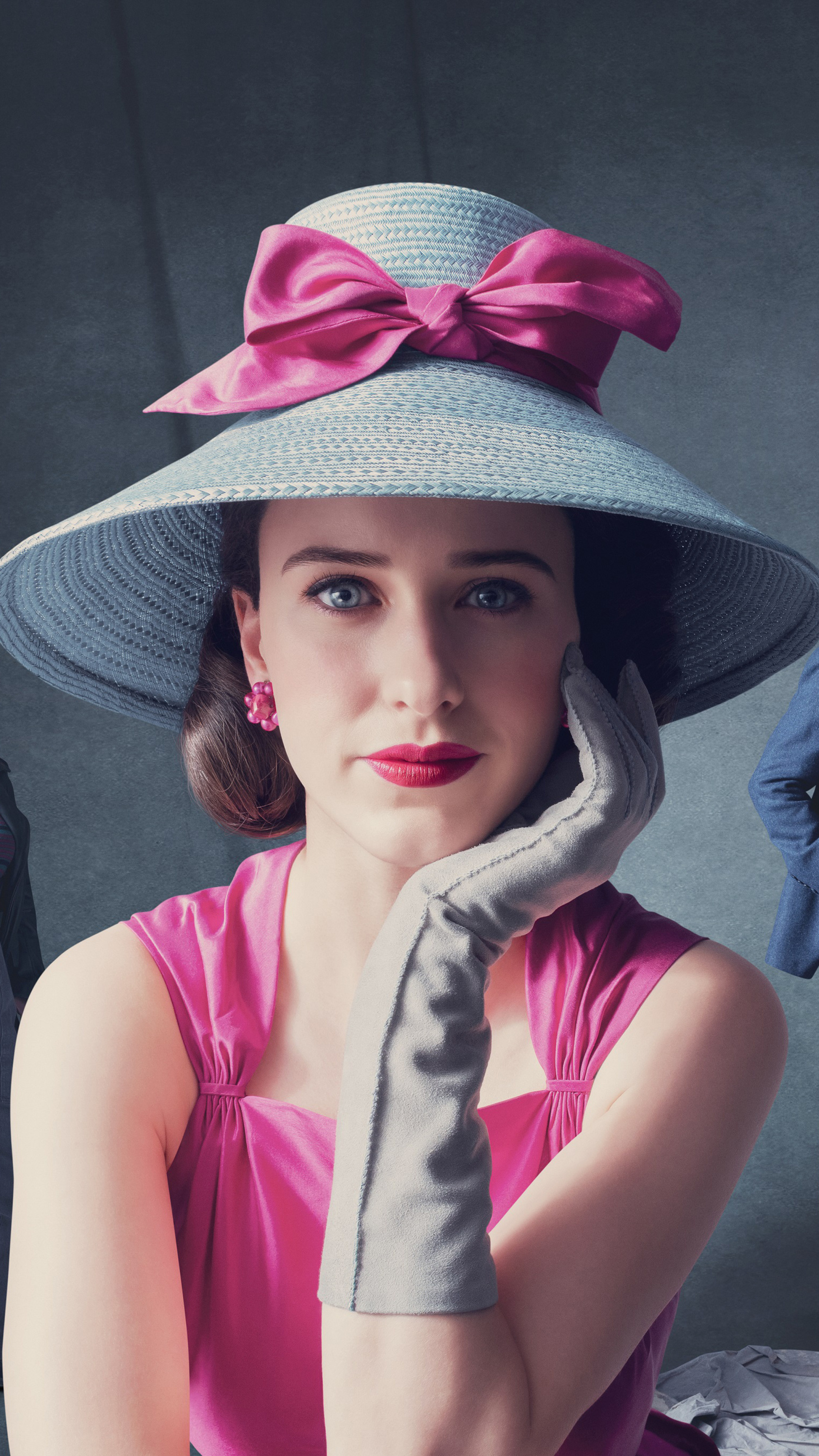 Rachel Brosnahan, Marvelous Mrs. Maisel, HD wallpapers, Images, 2160x3840 4K Phone