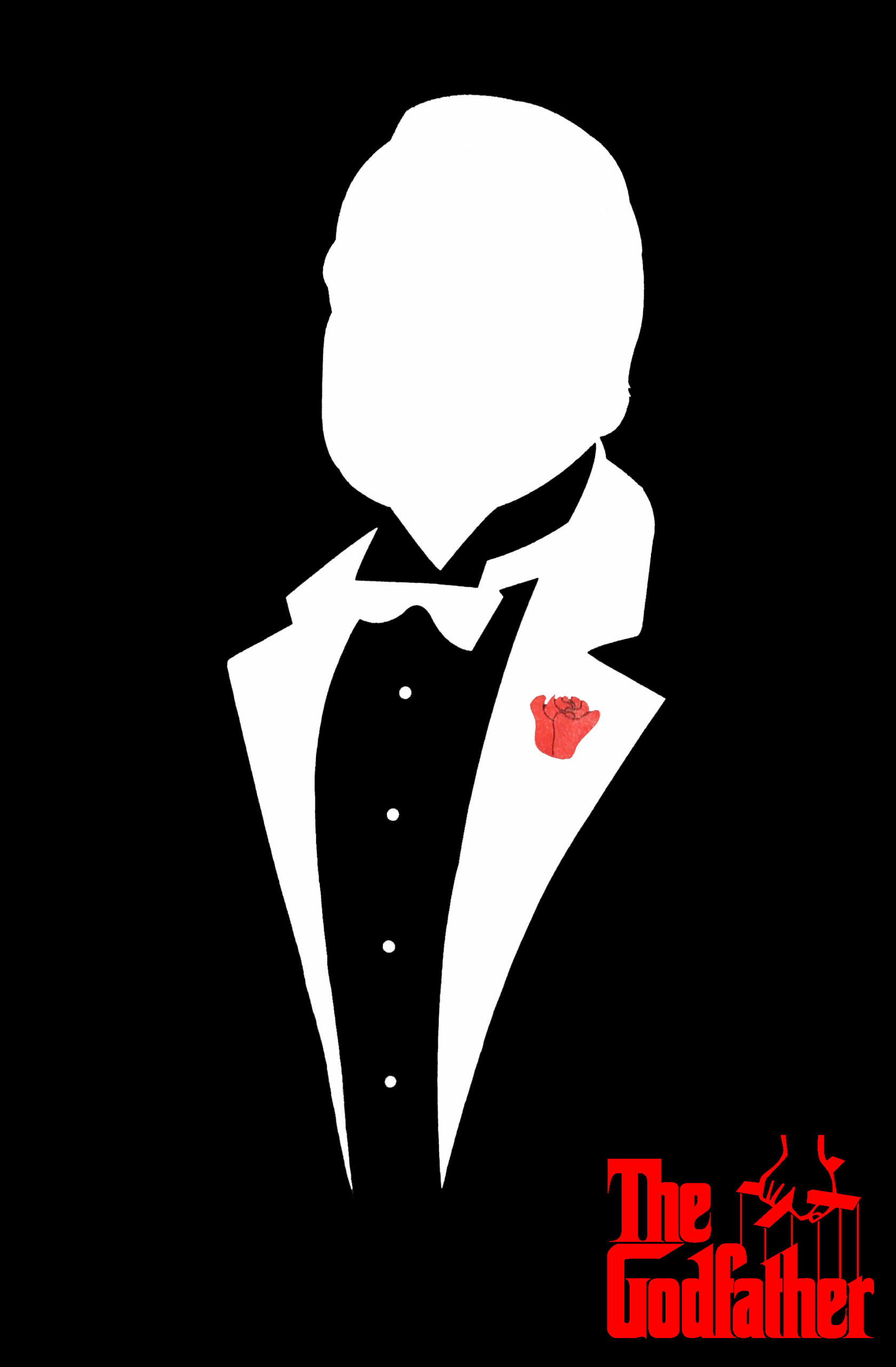 The Godfather design, Creative artwork, Iconic imagery, Mafia culture, 1680x2560 HD Phone