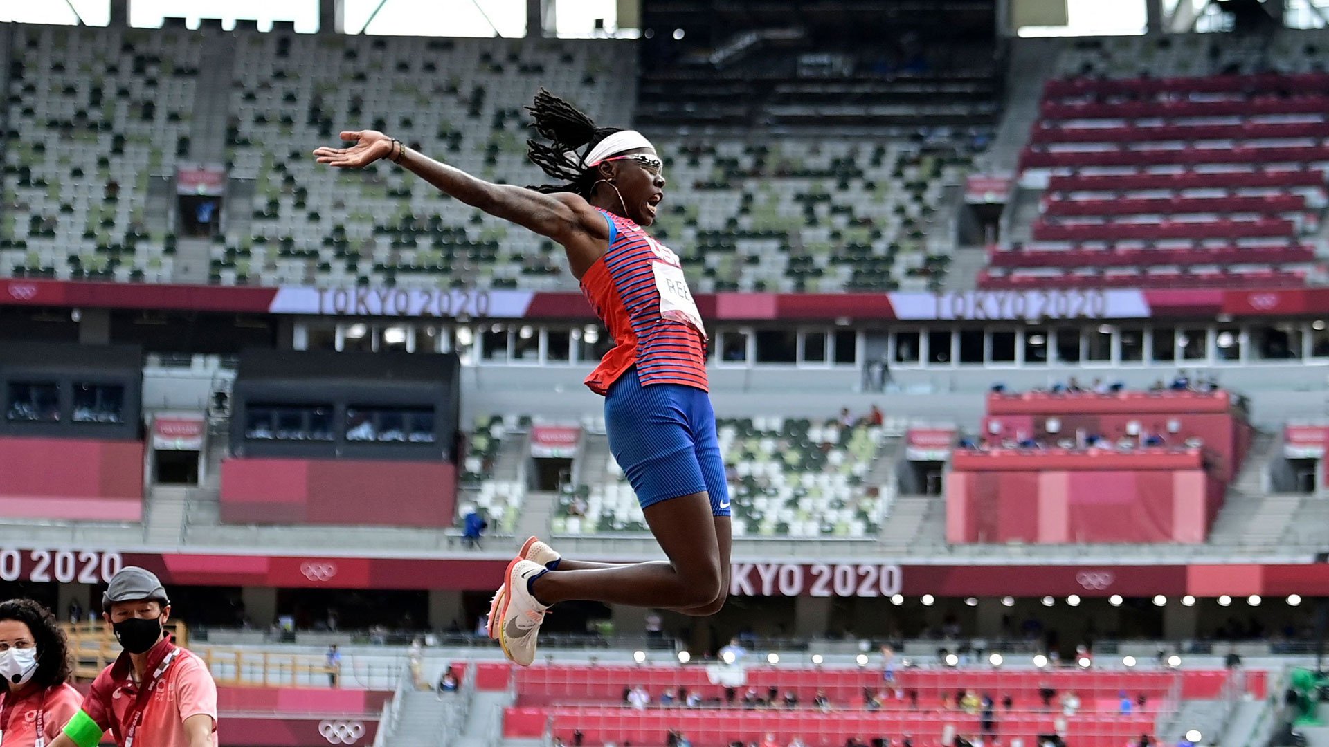 Tokyo 2020 Olympics, Brittney Reese Wallpaper, 1920x1080 Full HD Desktop