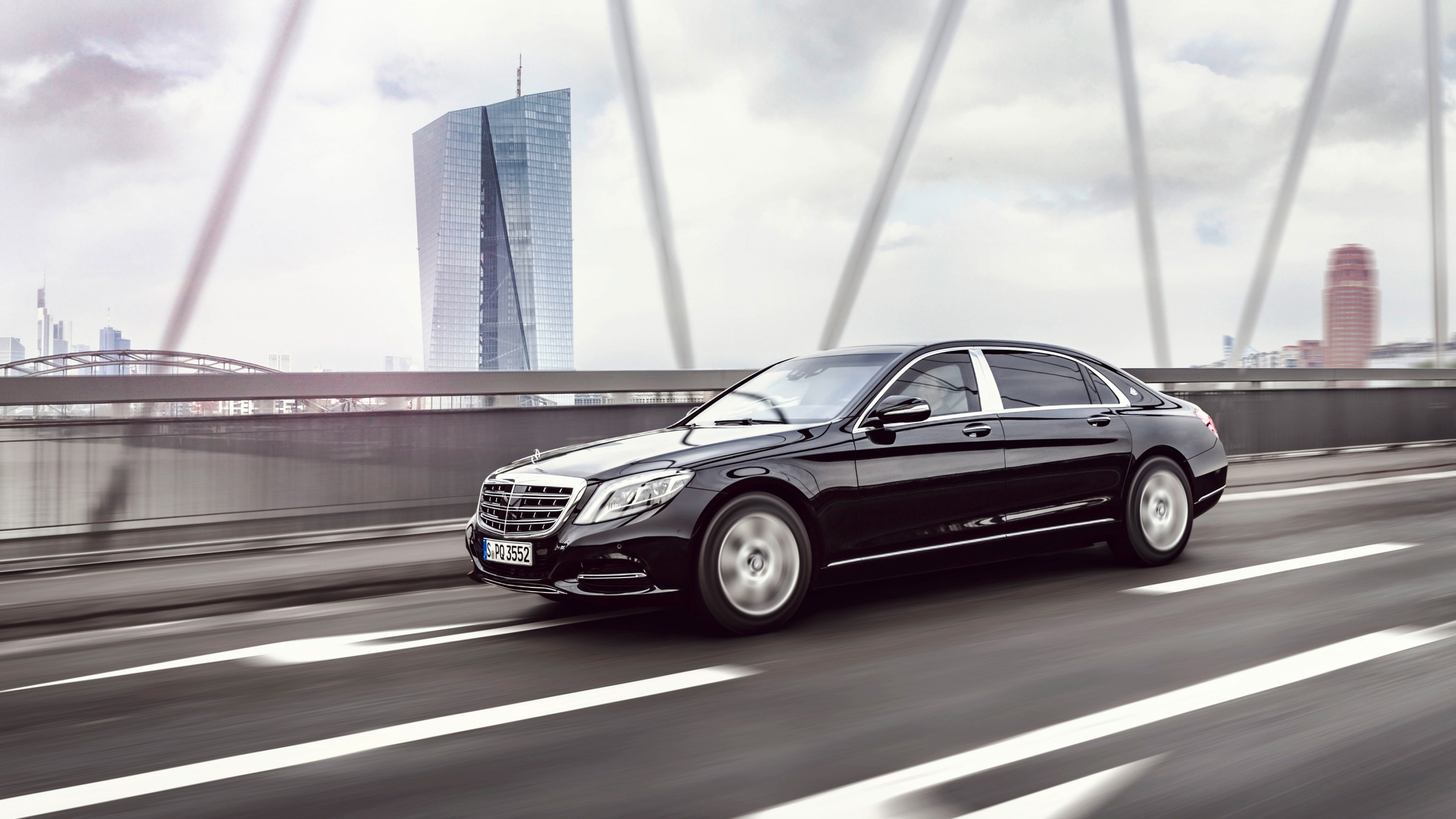 Mercedes-Benz Maybach S600, S 600 guard, 2016, 3840x2160 4K Desktop