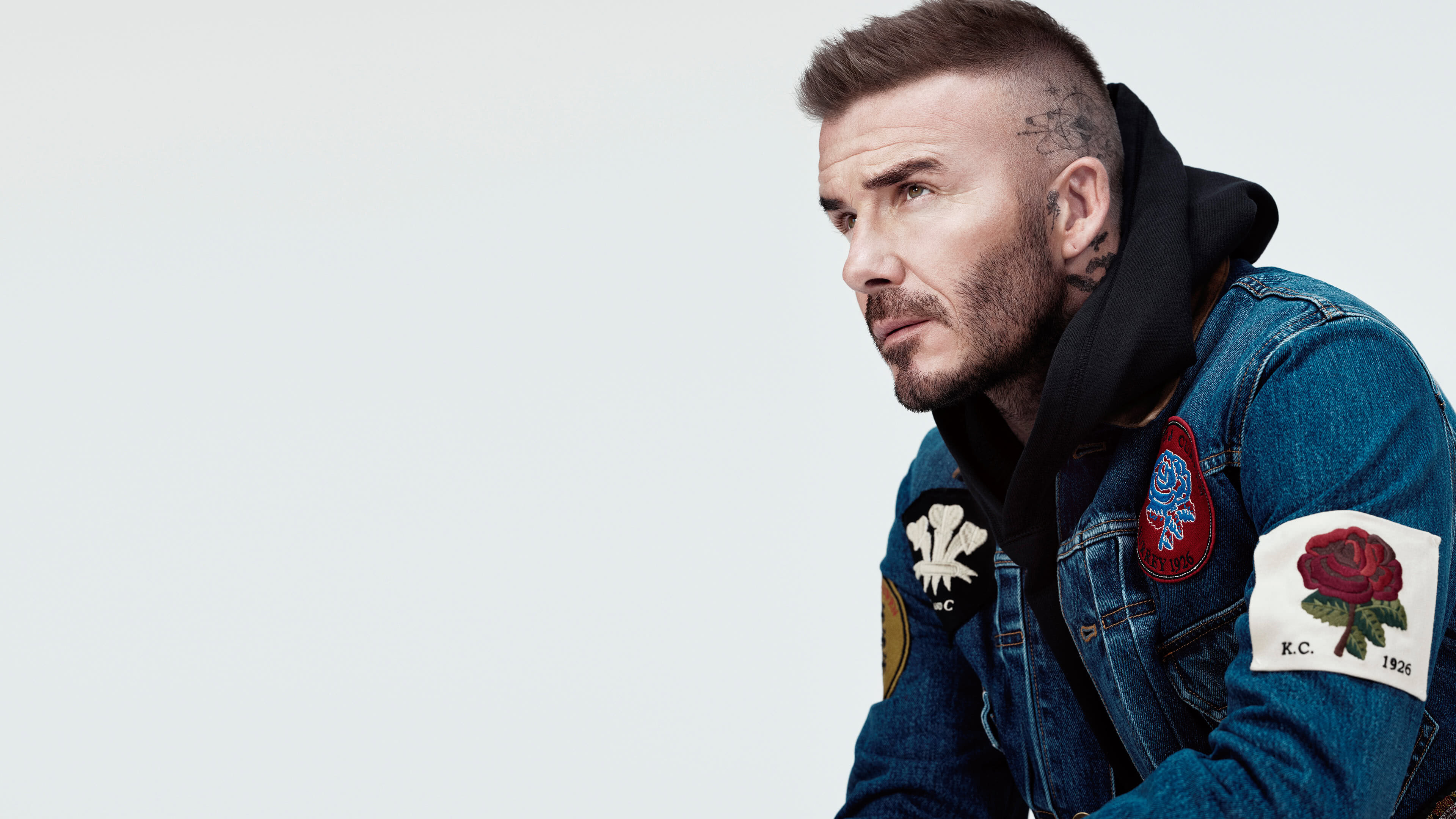 David Beckham, Photoshoot UHD, Classy wallpaper, 3840x2160 4K Desktop