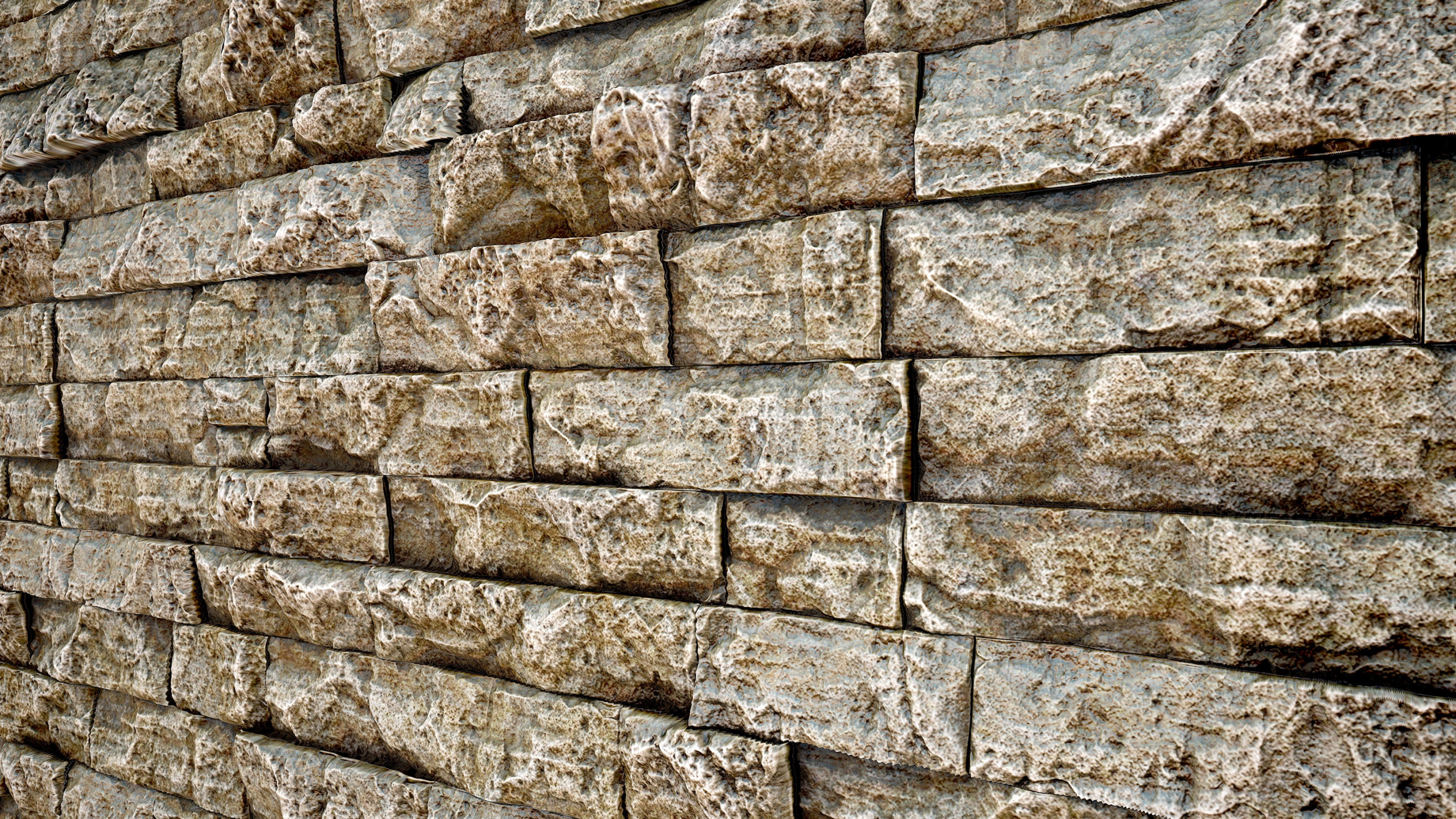 Junliang Zhang, Stone wall, expertise, 3840x2160 4K Desktop