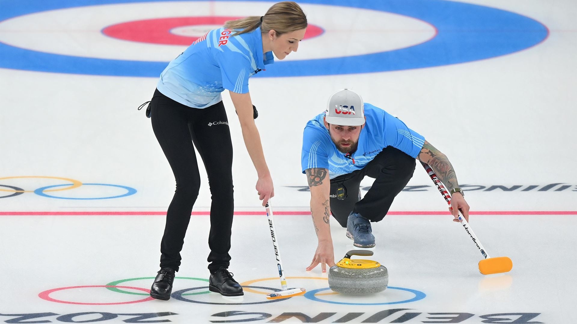 Beijing 2022 competition, Mixed curling, Legacy venue, Winter Olympics 2022, 1920x1080 Full HD Desktop