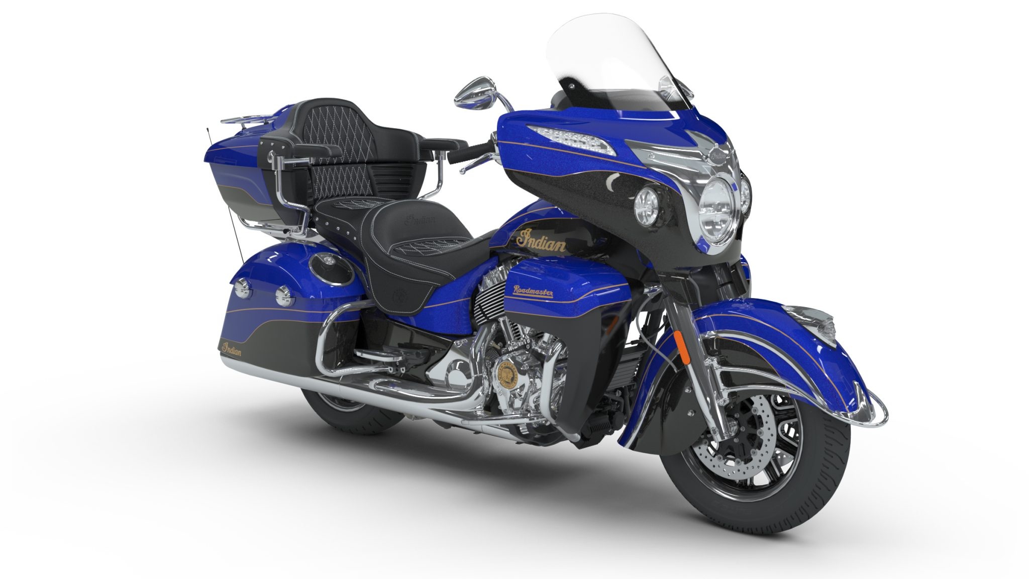 Indian Roadmaster, Elite edition, Dark horse model, 2018 lineup, 2050x1160 HD Desktop