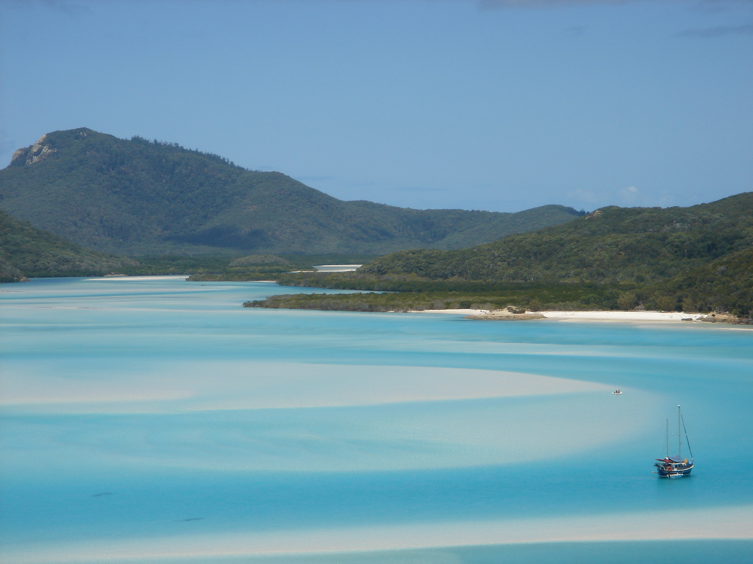 Whitsunday Islands: Tropical paradise, White sand, Coral reefs, Sailing, 2600x1950 HD Desktop