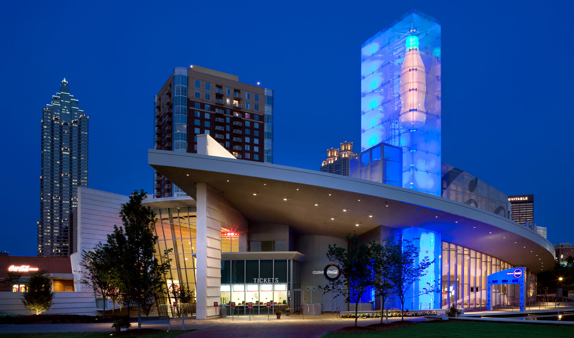 World of Coca-Cola, Atlanta, Museum design, Travel attraction, 2000x1180 HD Desktop