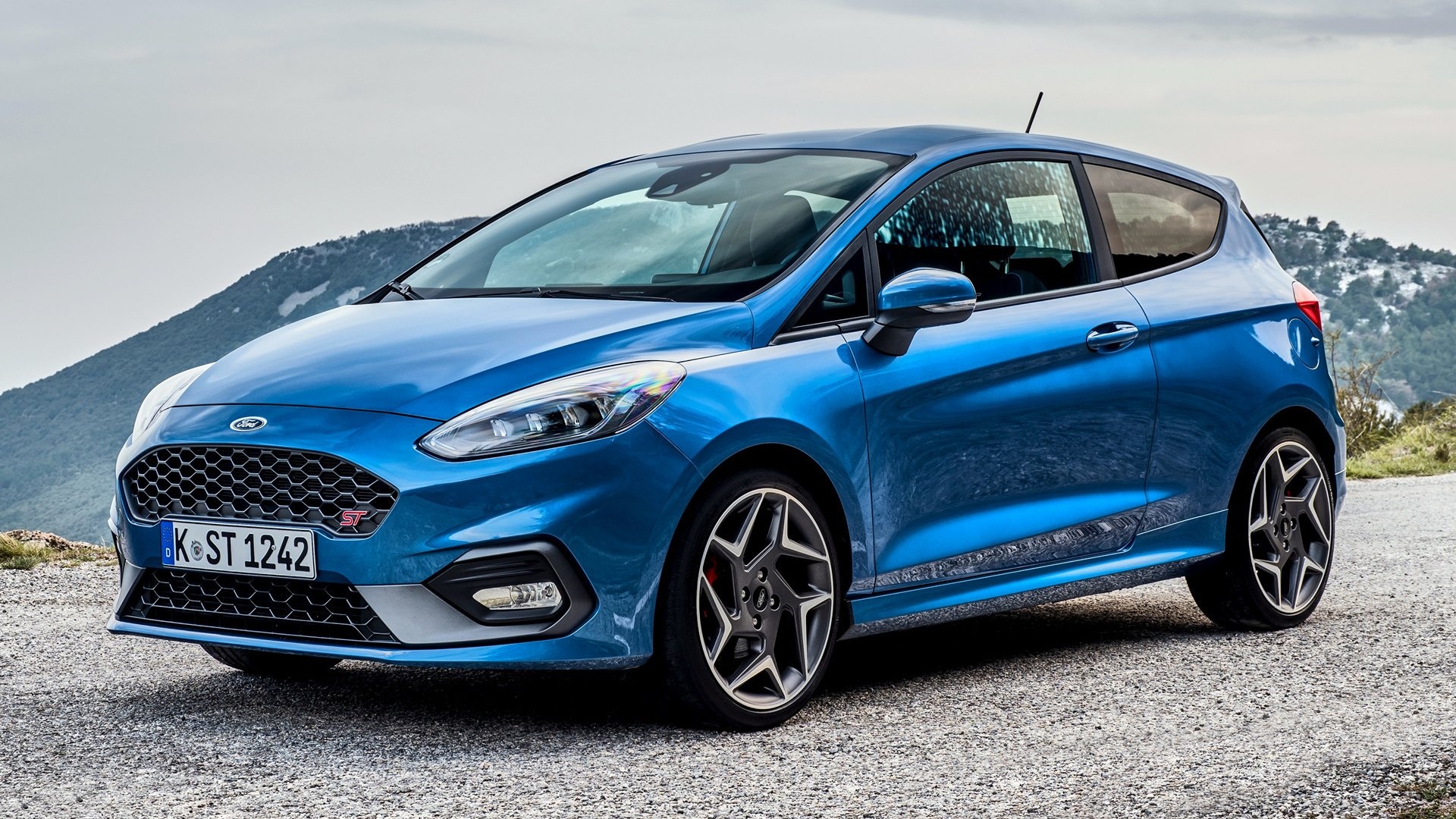 Ford Fiesta, Auto, 2018 Ford Fiesta ST, Door, 1920x1080 Full HD Desktop