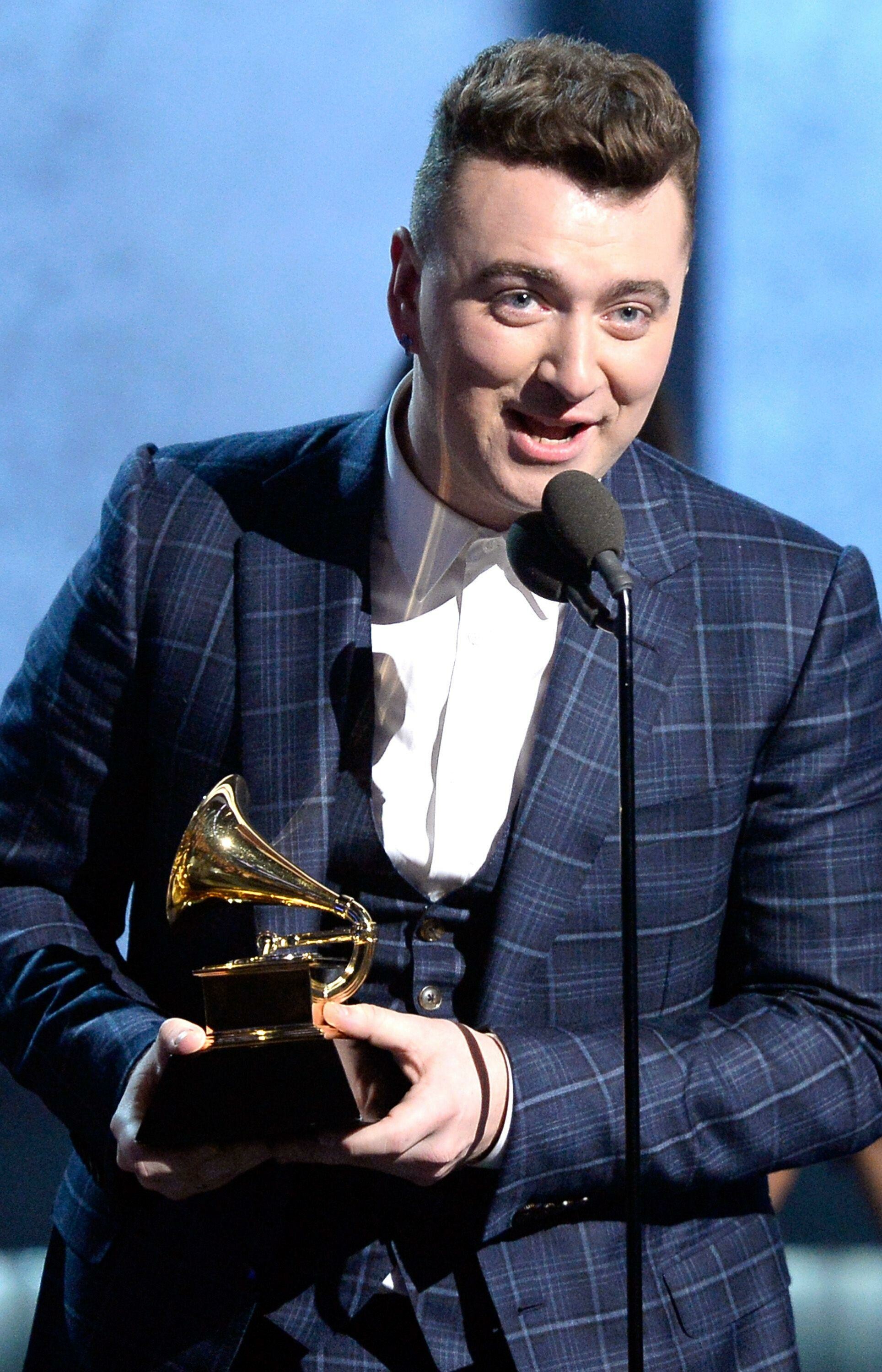 2015 Grammy Awards, Sam Smith Wallpaper, 1930x3000 HD Phone