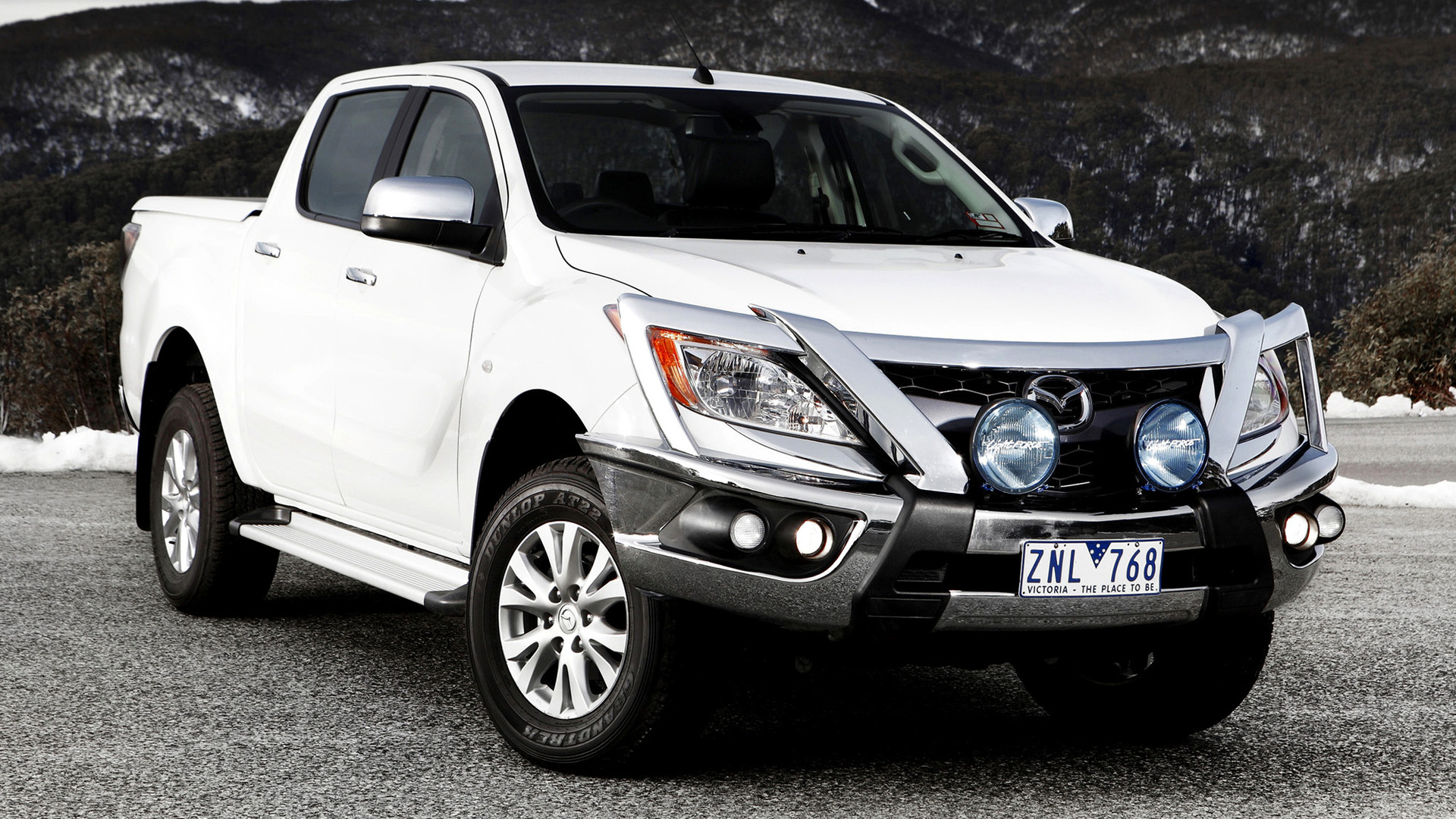 Mazda BT-50, Dual cab model, High-resolution wallpapers, Impressive performance, 1920x1080 Full HD Desktop