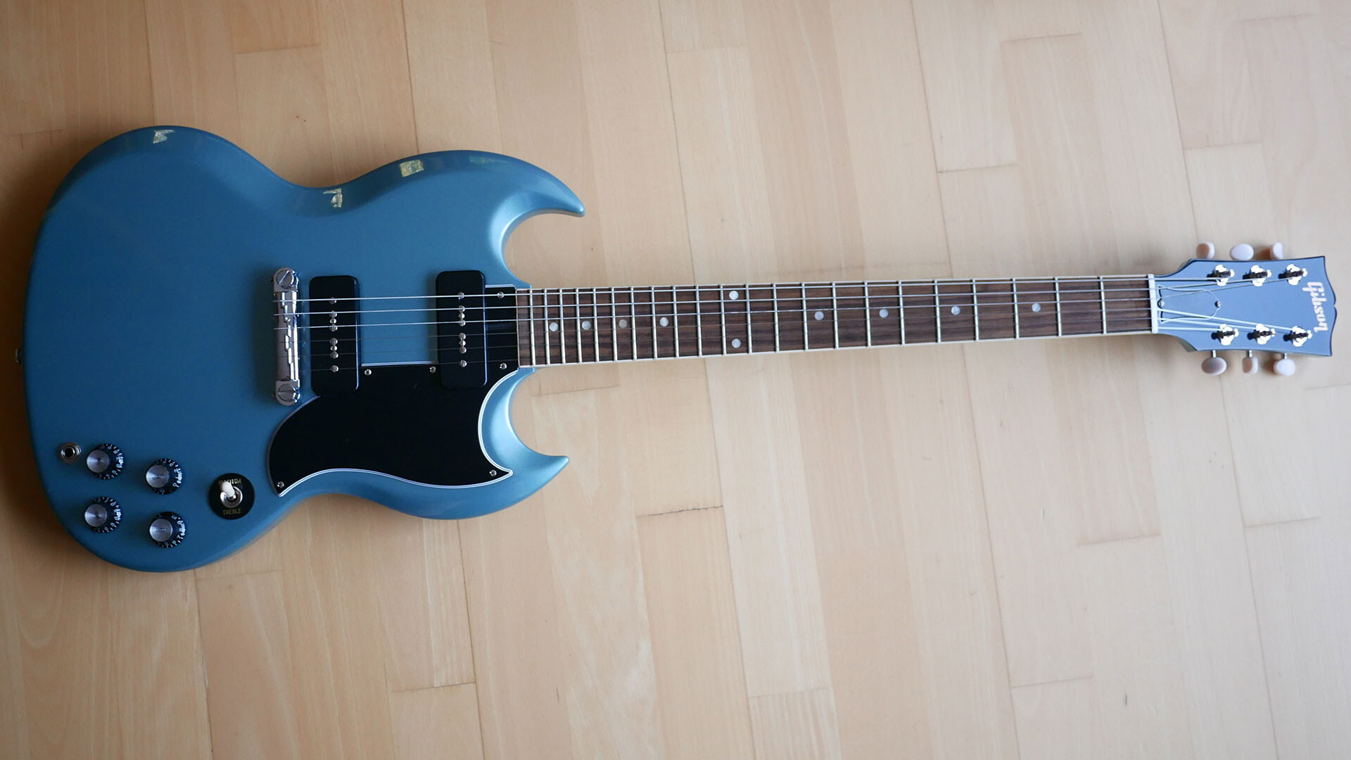 SG Special Faded Pelham Blue, Gibson Guitars Wallpaper, 1920x1080 Full HD Desktop