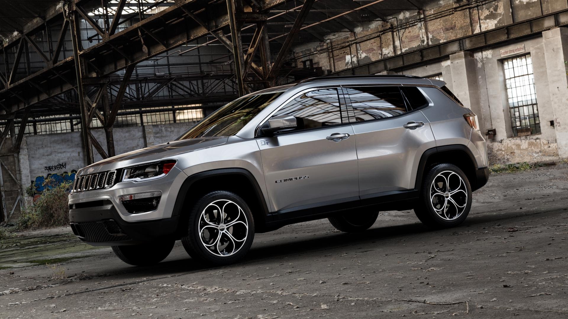 Drake Black Diamond Wheels, Jeep Compass Wallpaper, 1920x1080 Full HD Desktop