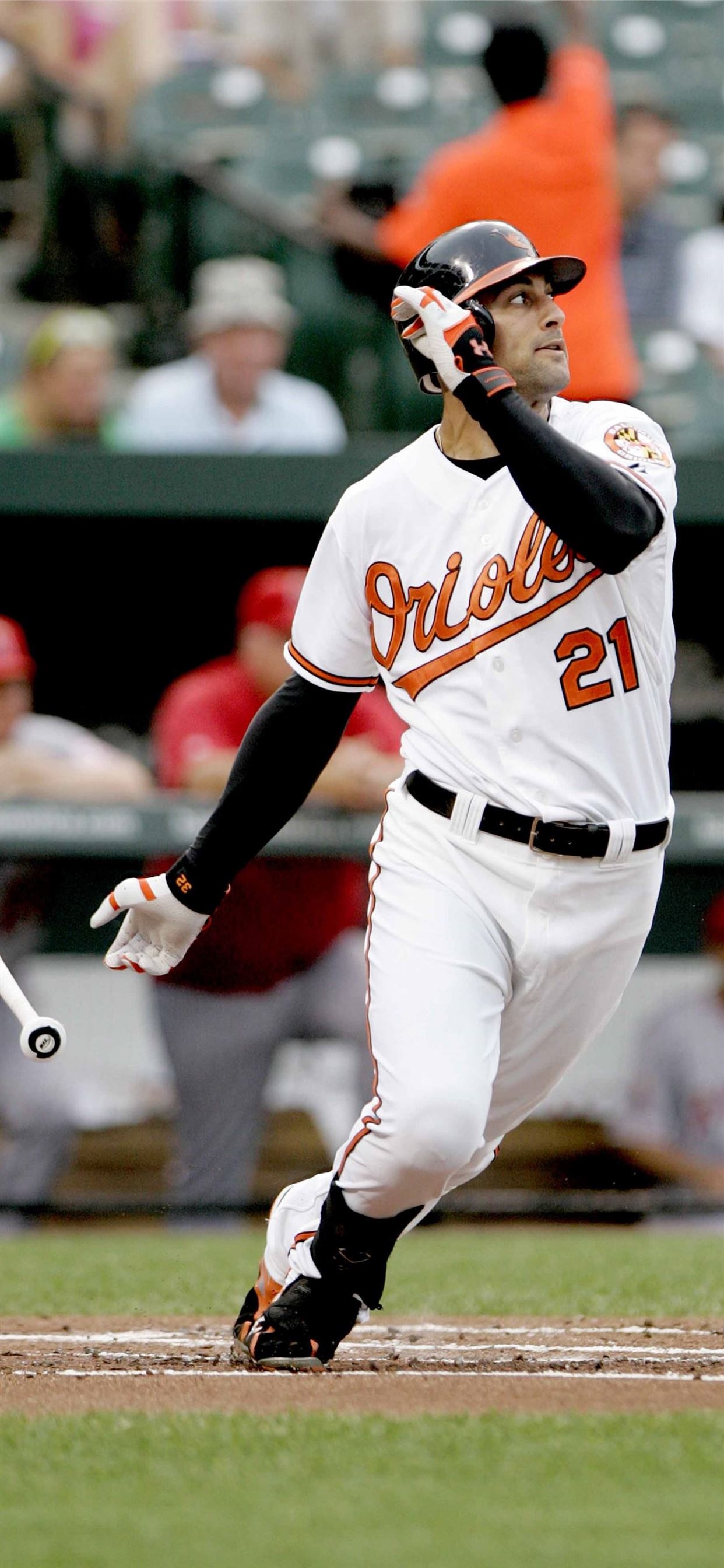 Nick Markakis, Baltimore Orioles Wallpaper, 1250x2690 HD Phone