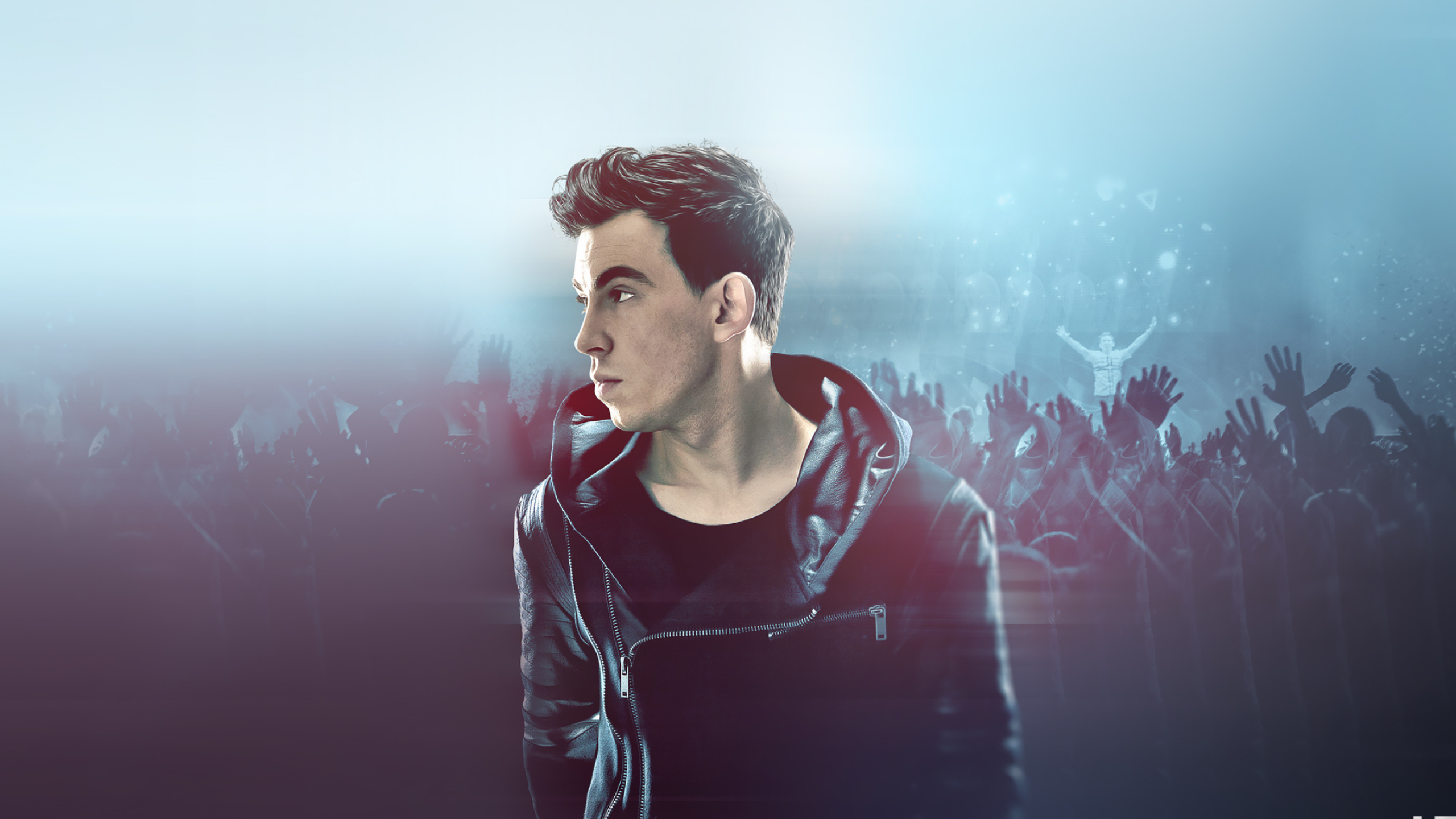 Hardwell HD Wallpaper, Music Artist, DJ Poster, Electronic Dance Music, 2560x1440 HD Desktop