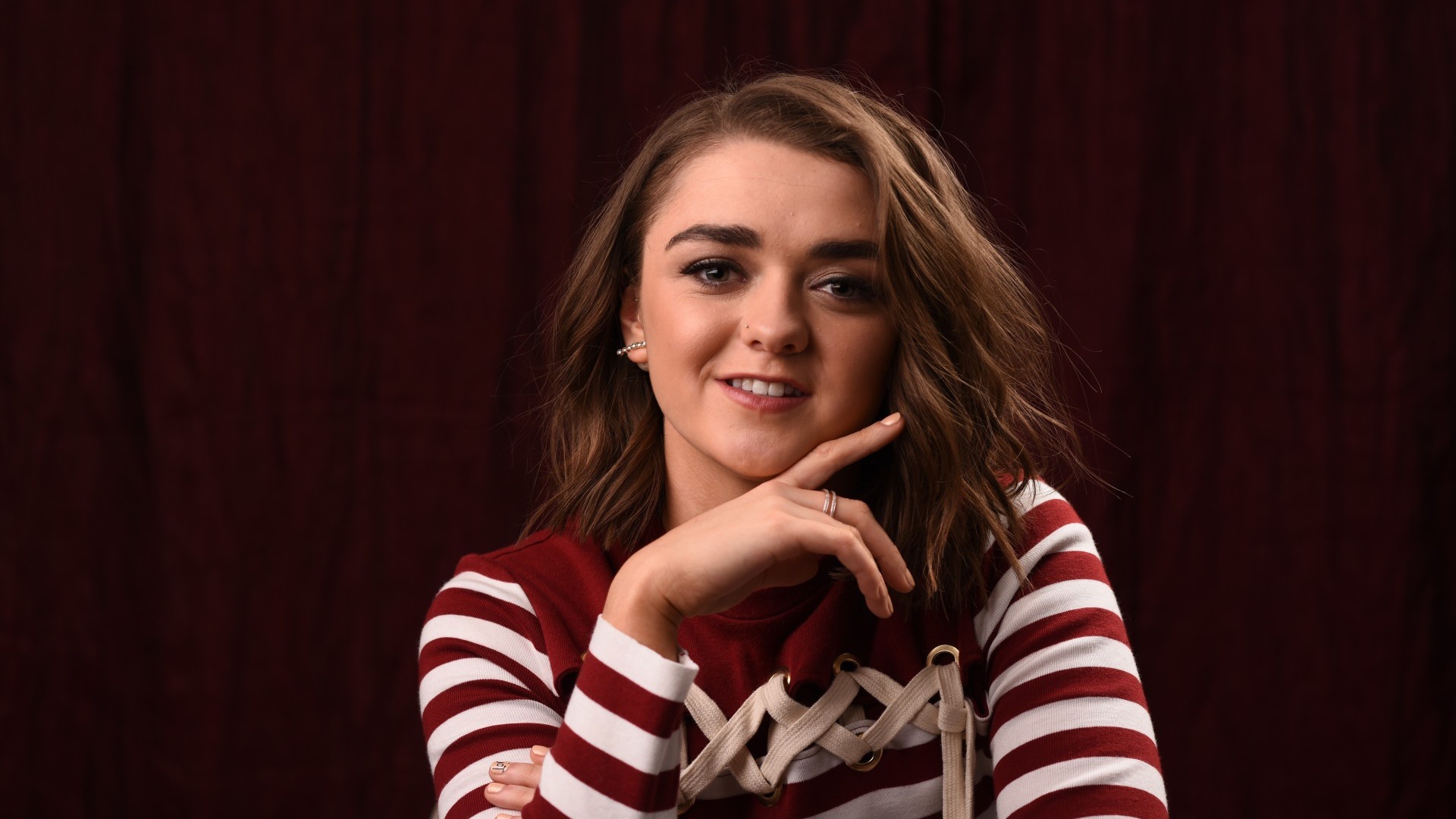 Maisie Williams, Wallpaper 14, 1920x1080, Stmednet, 1920x1080 Full HD Desktop