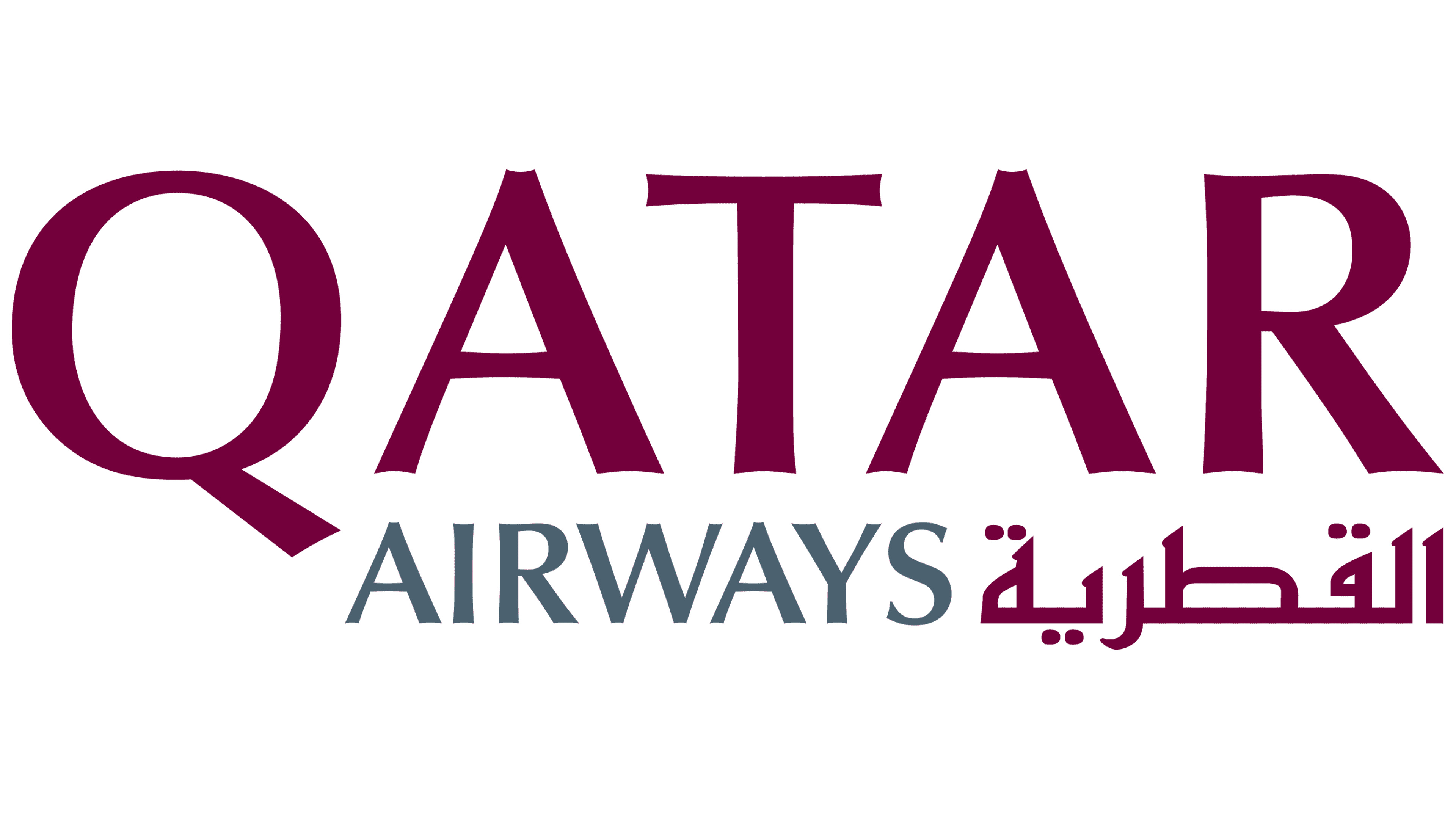 Qatar Airways, Logo, Emblem, Symbol, 3840x2160 4K Desktop