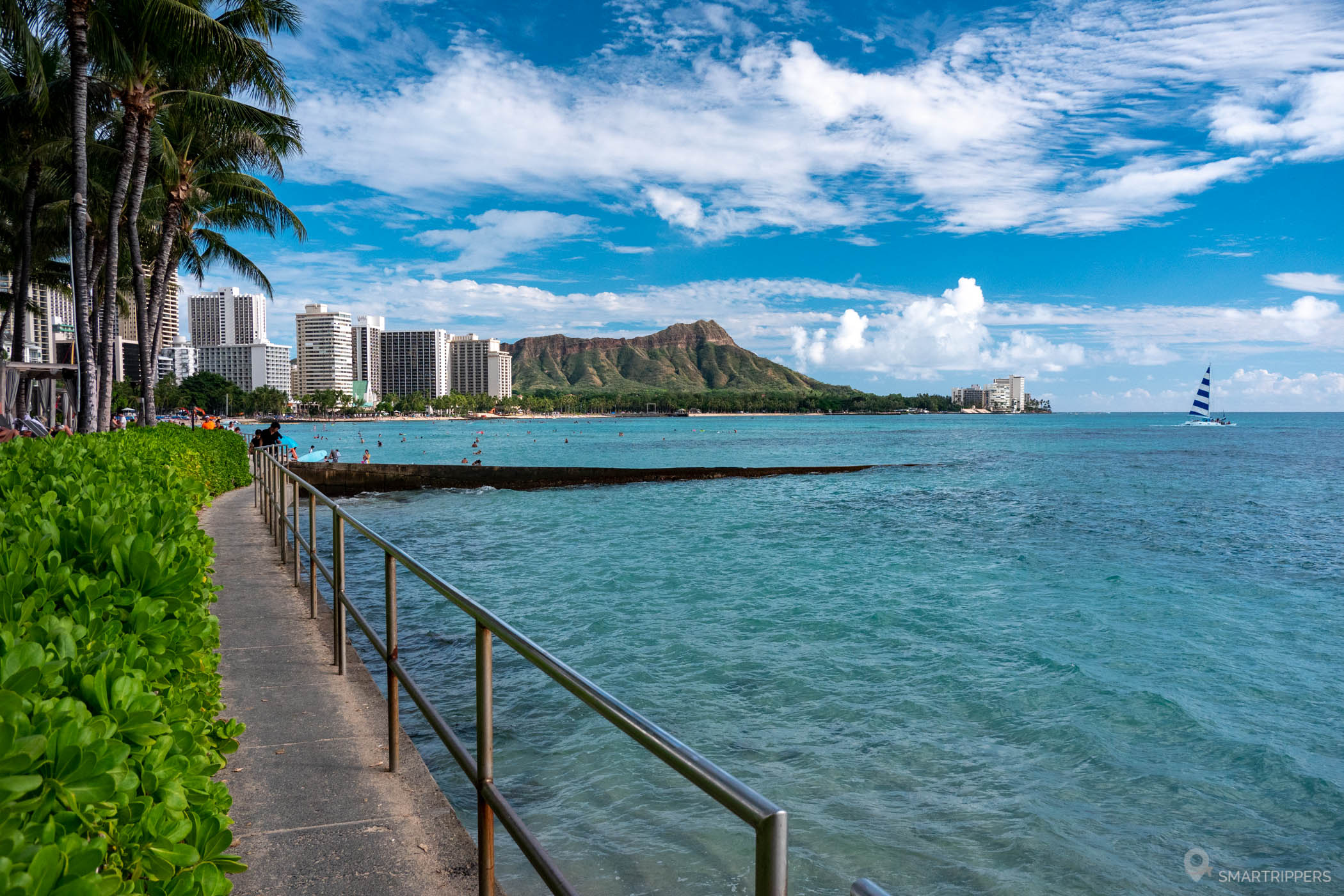 Honolulu, Waikk chic district, Climate change, Travels, 2100x1400 HD Desktop