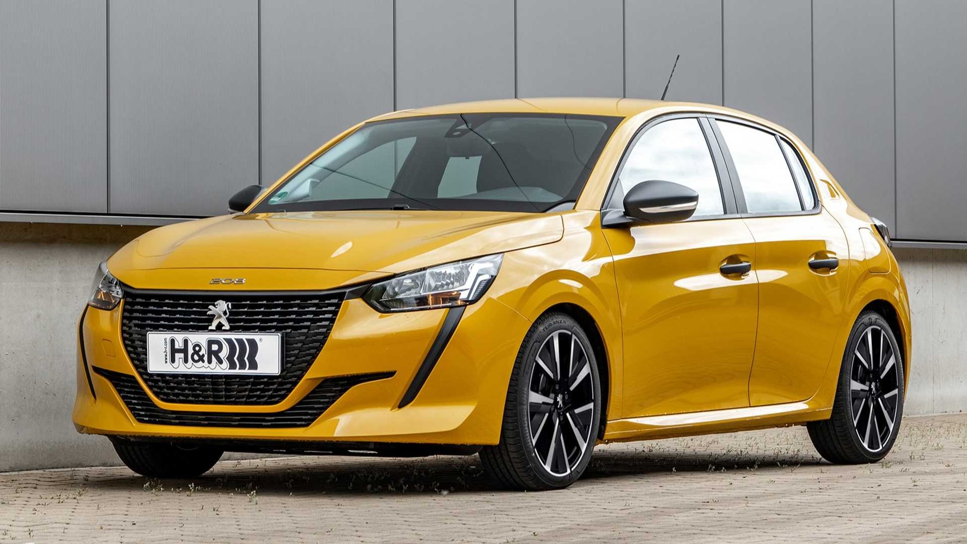 Peugeot 208, H&R sportfedern, Peugeot, 1920x1080 Full HD Desktop