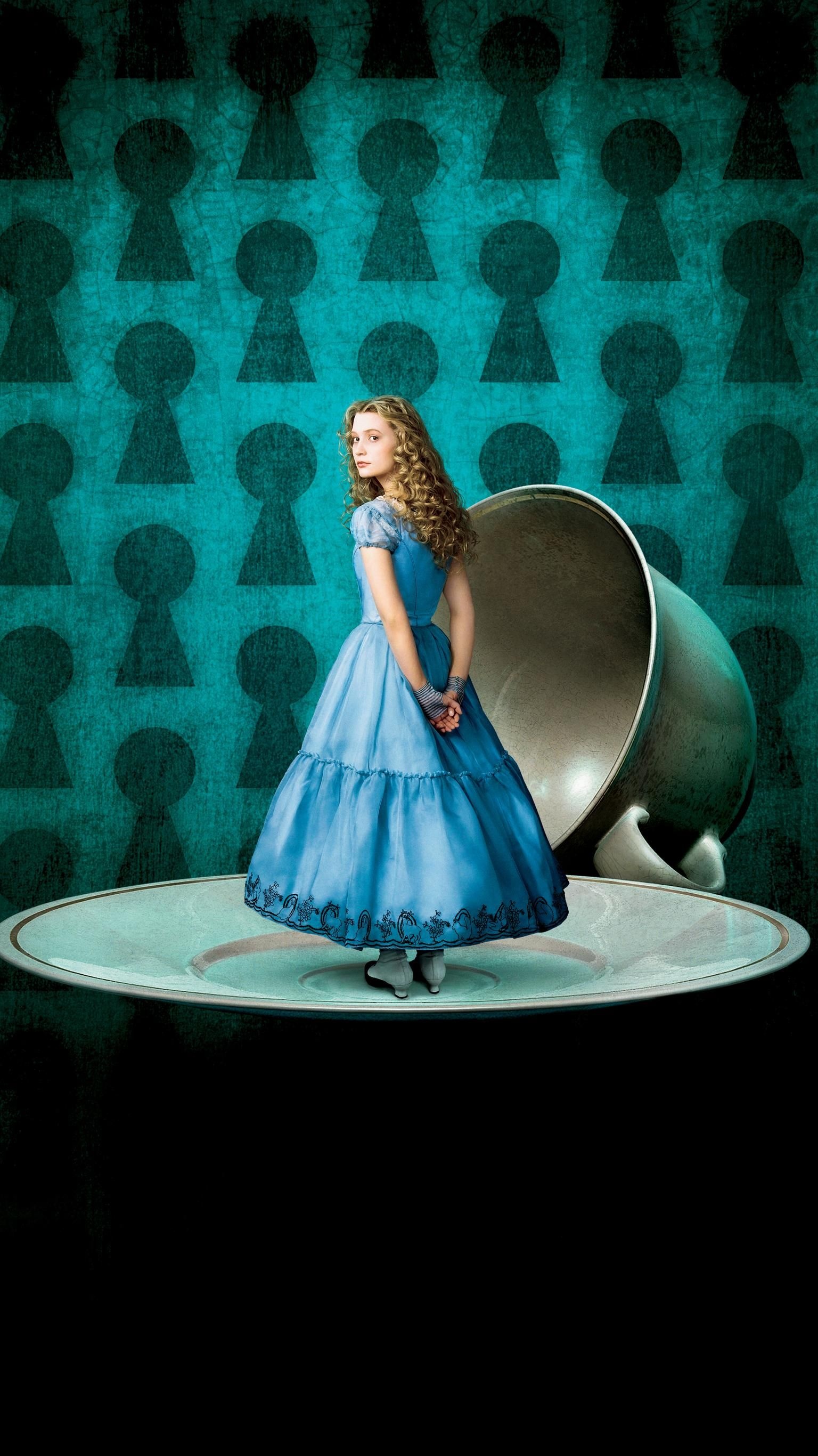 Alice Kingsleigh, Alice in Wonderland (Movie) Wallpaper, 1540x2740 HD Phone