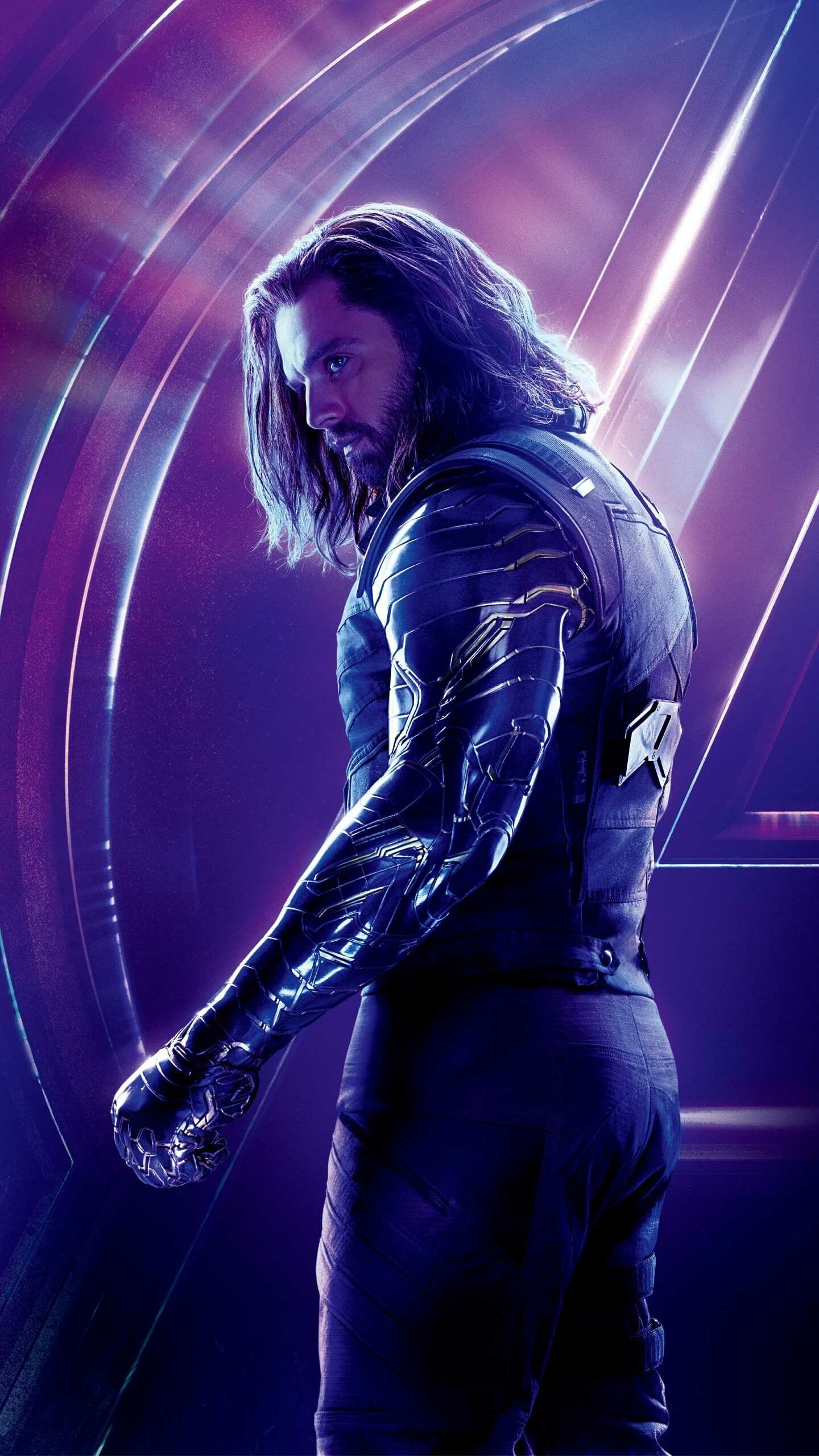 The Winter Soldier, Avengers Wallpaper, 1440x2560 HD Phone