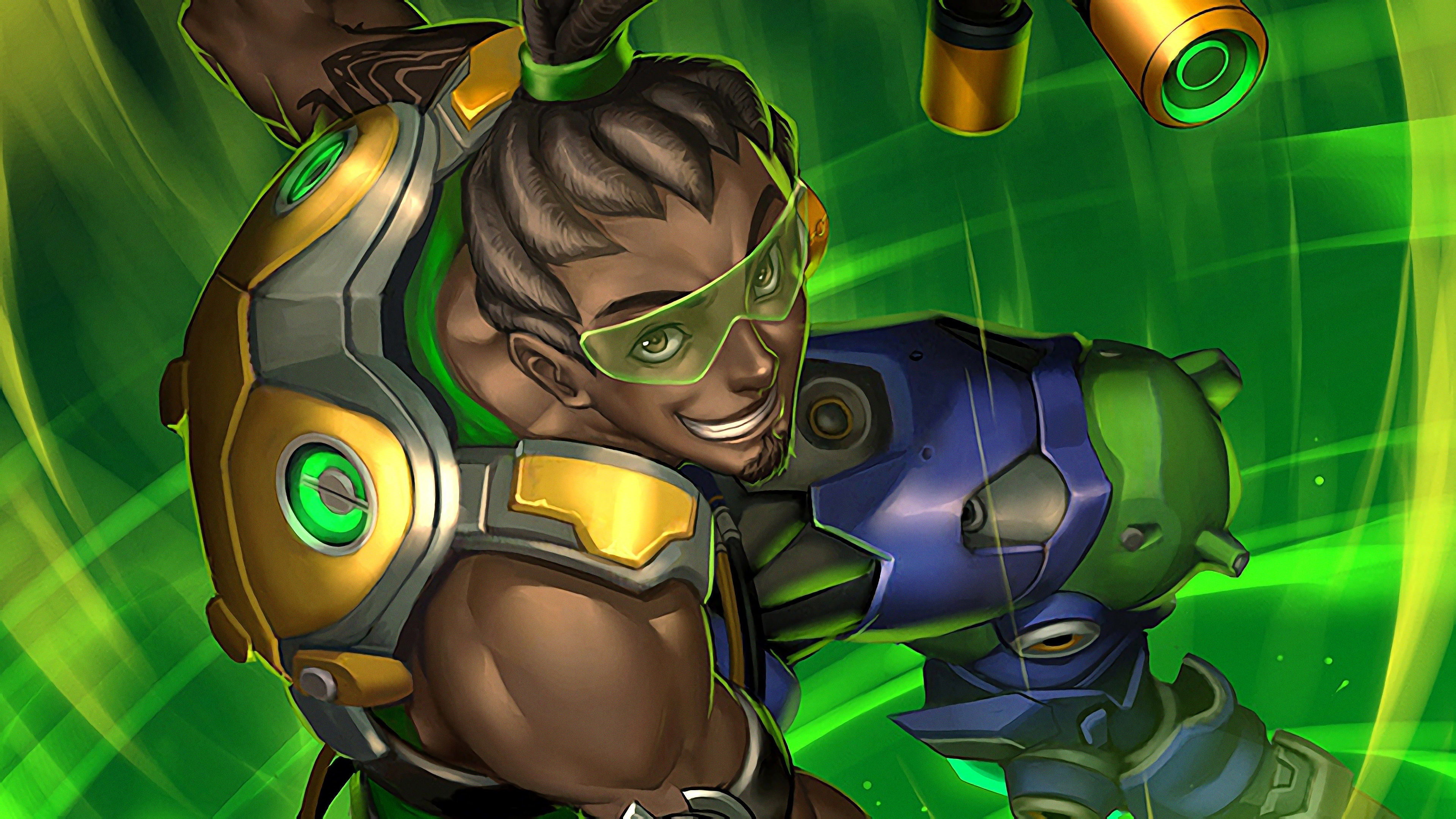 Overwatch hero, Lucio's animated wallpaper, Michelle Simpson, Gaming, 3840x2160 4K Desktop