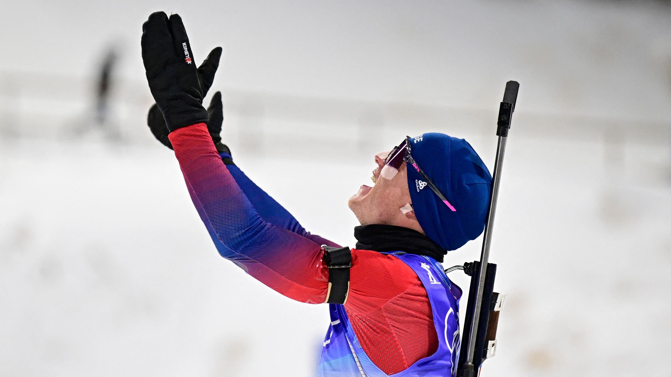 Johannes Thingnes Boe, Timing is everything, Windy conditions, Winter Olympics, 2560x1440 HD Desktop