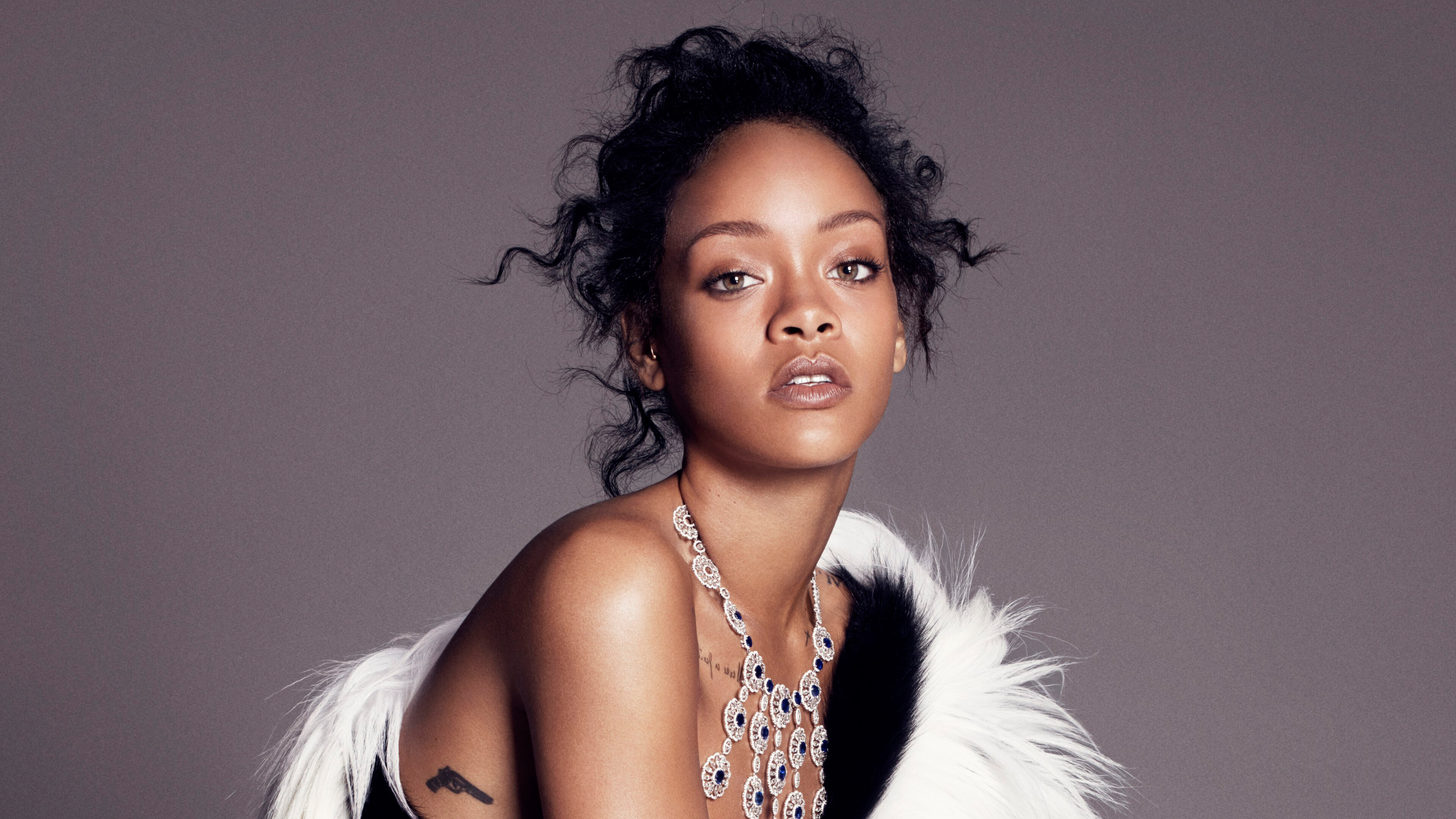 Rihanna, 4K wallpaper, Ultra HD, Stylish, 3840x2160 4K Desktop