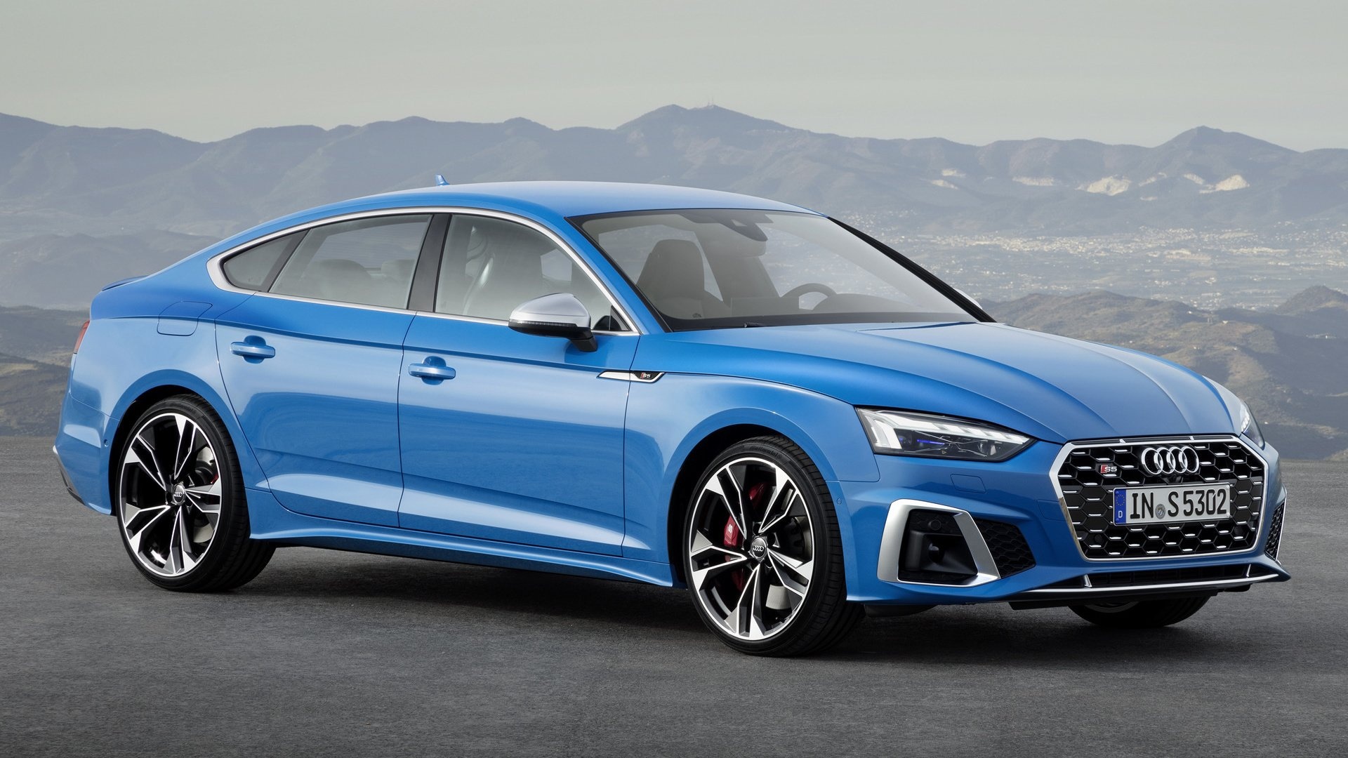 Audi S5, Sportback 2020, Sleek design, Luxury performance, 1920x1080 Full HD Desktop