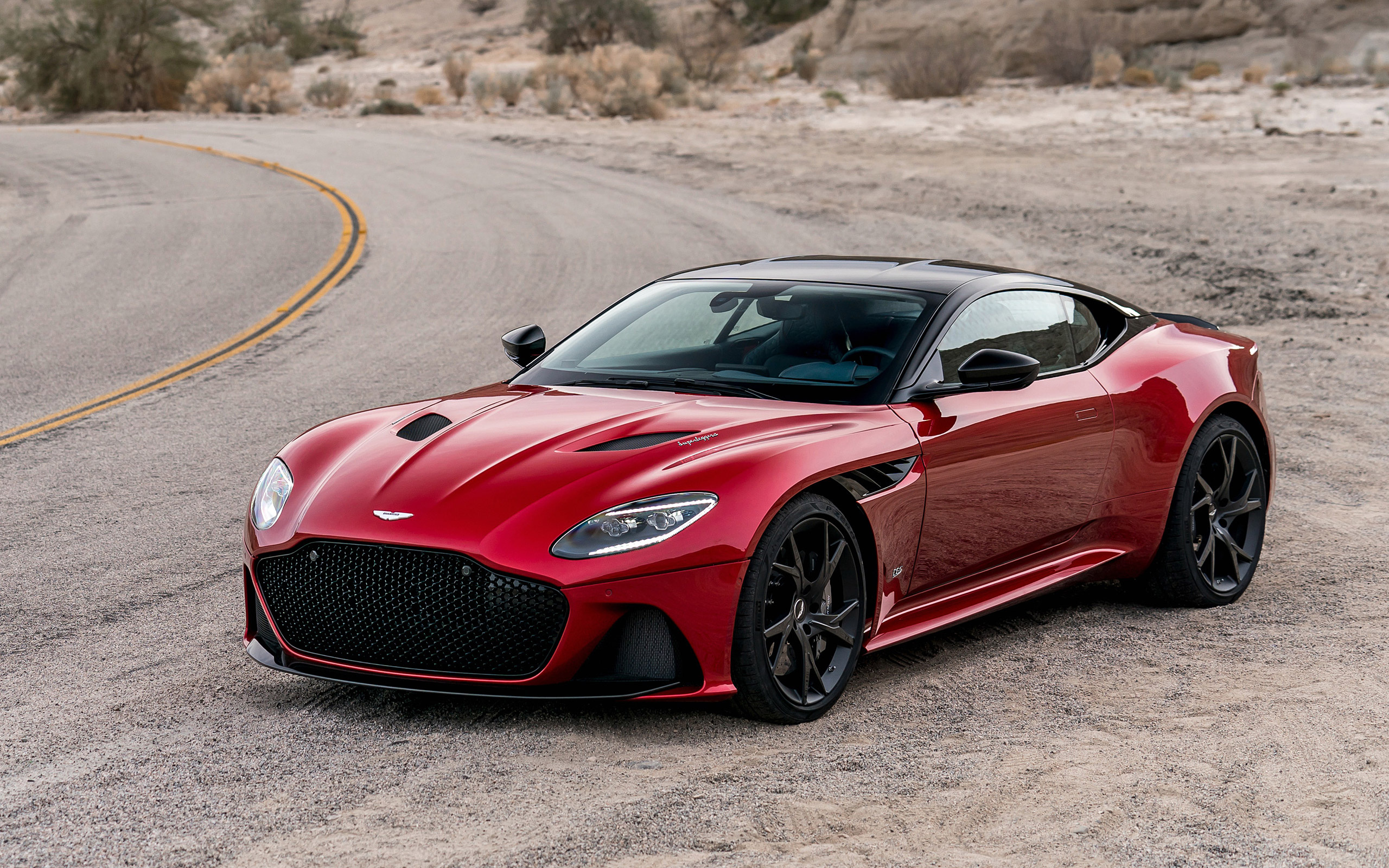 Aston Martin DBS, Superleggera wallpapers, Red supercar, British sports cars, 2560x1600 HD Desktop