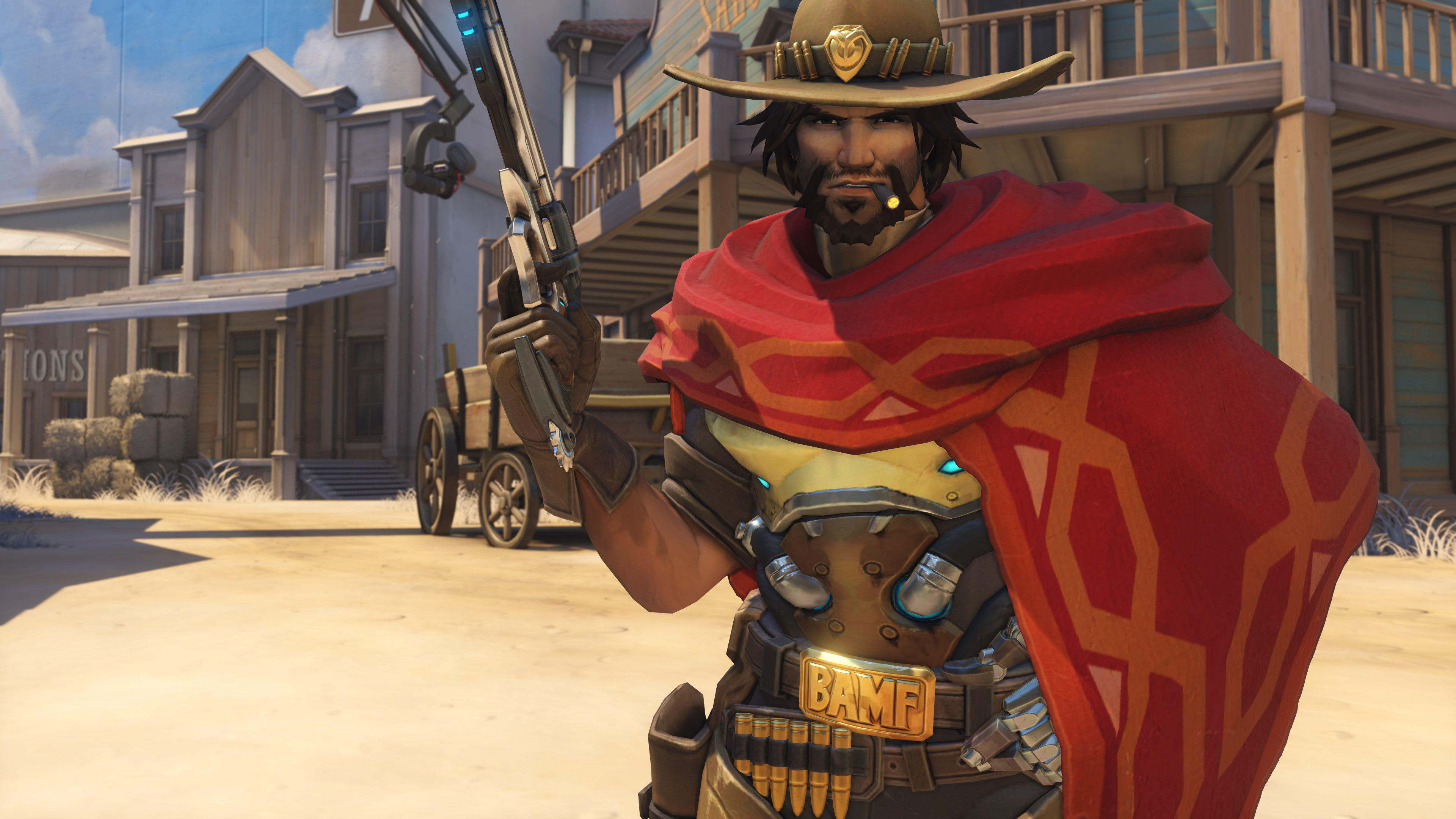 McCree wallpaper, 4K, Christopher Anderson, High resolution, 3840x2160 4K Desktop