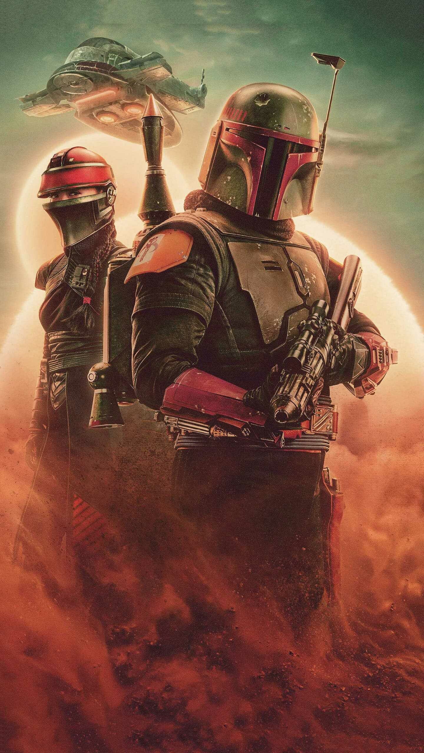 The Book of Boba Fett, Boba Fett, Wallpaper, HD, 1440x2560 HD Phone