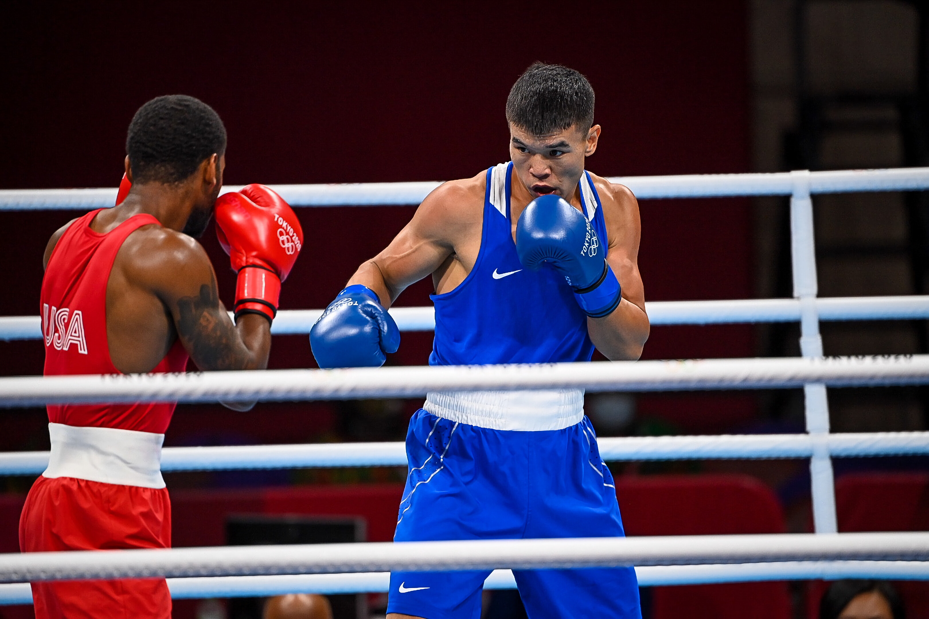 Ablaikhan Zhussupov, Rising boxing star, International competitions, Spectacular fights, 3240x2160 HD Desktop