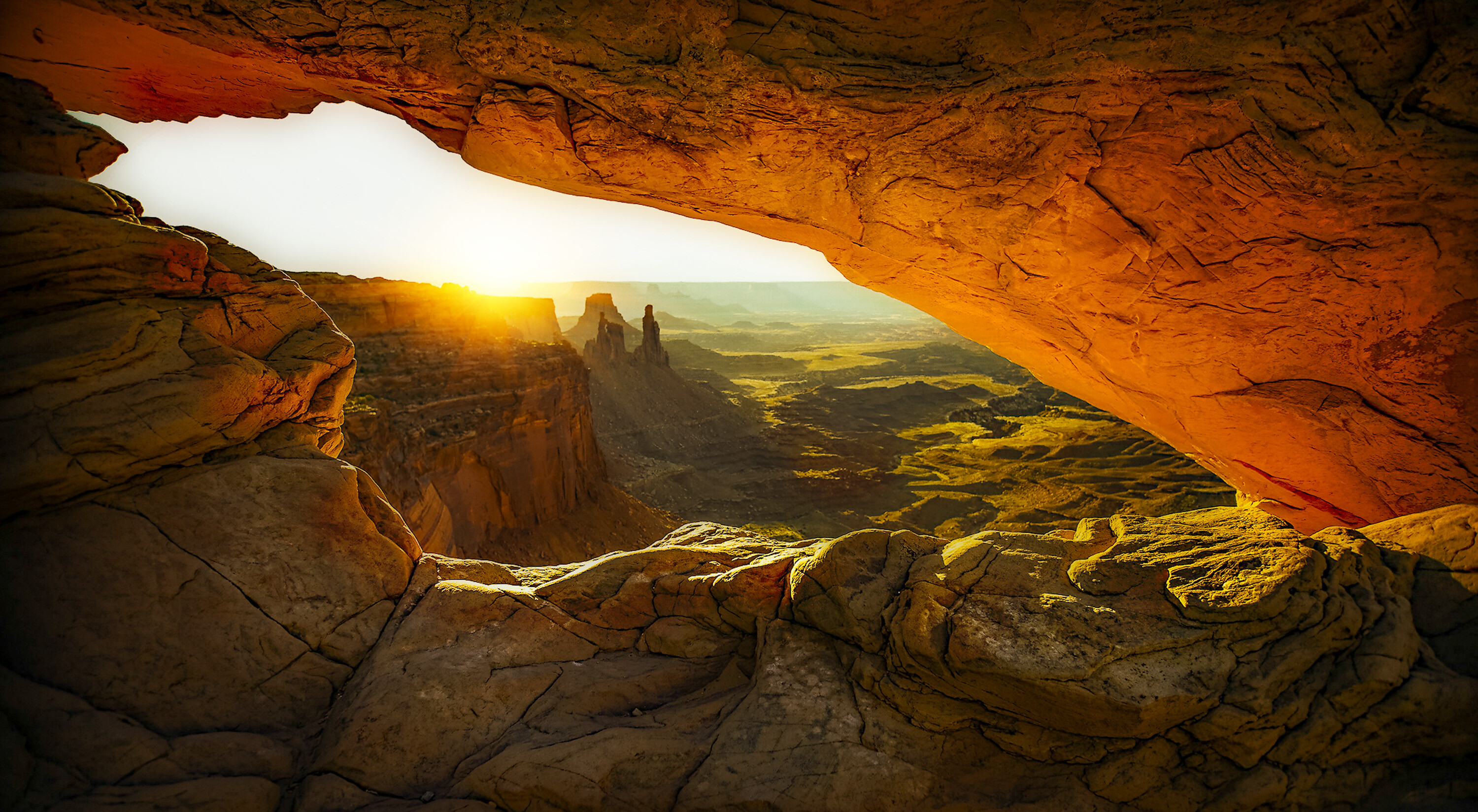 Mesa Arch, Geology Wallpaper, 3000x1650 HD Desktop