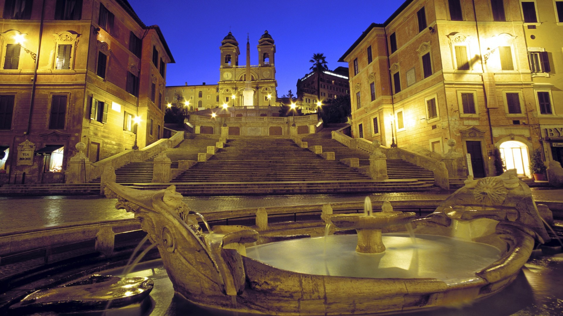 The Spanish Steps, Rome Wallpaper, 1920x1080 Full HD Desktop