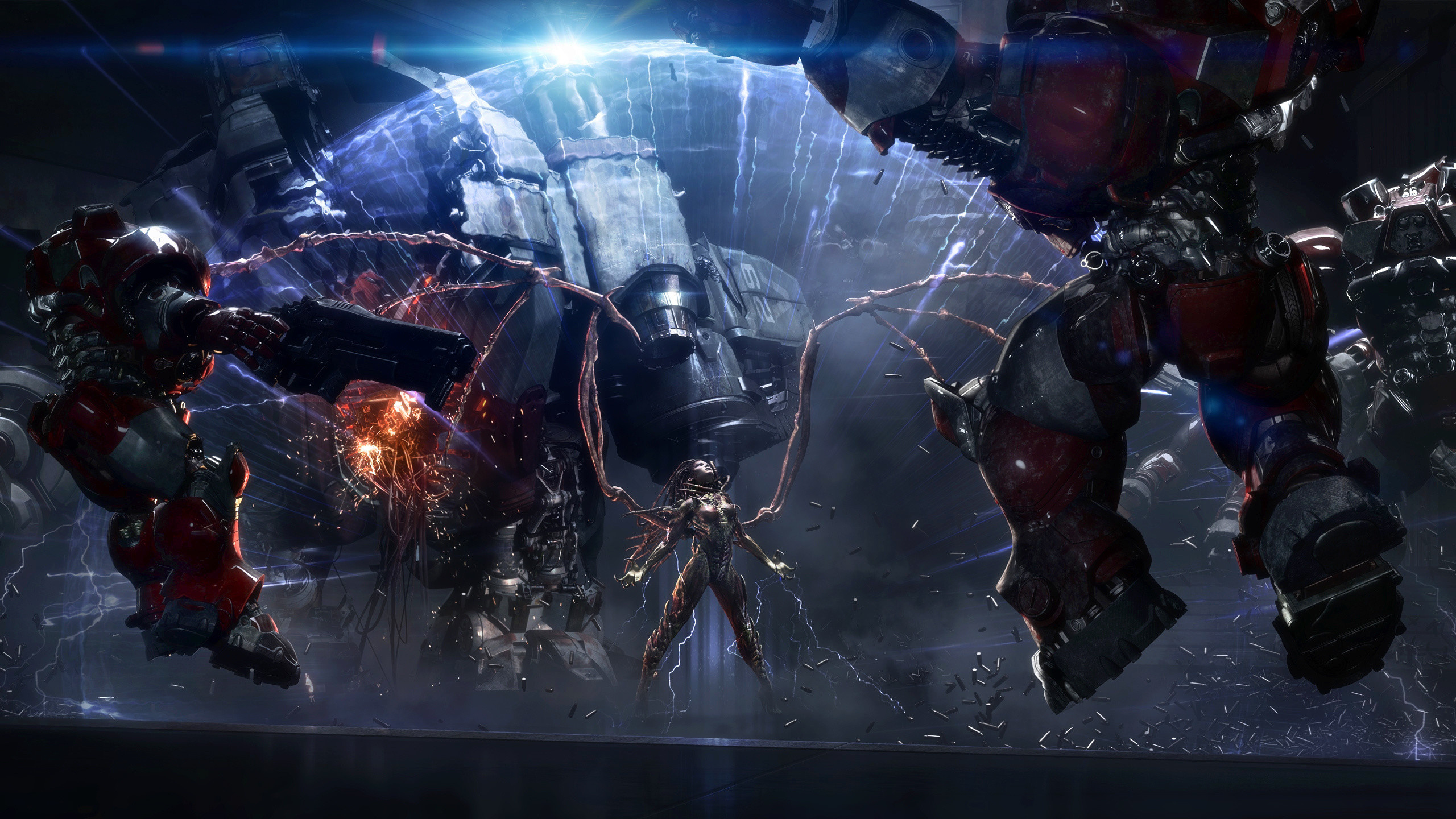 Kerrigan, Terrifying Queen, Zerg Infestation, Formidable Opponent, 2560x1440 HD Desktop