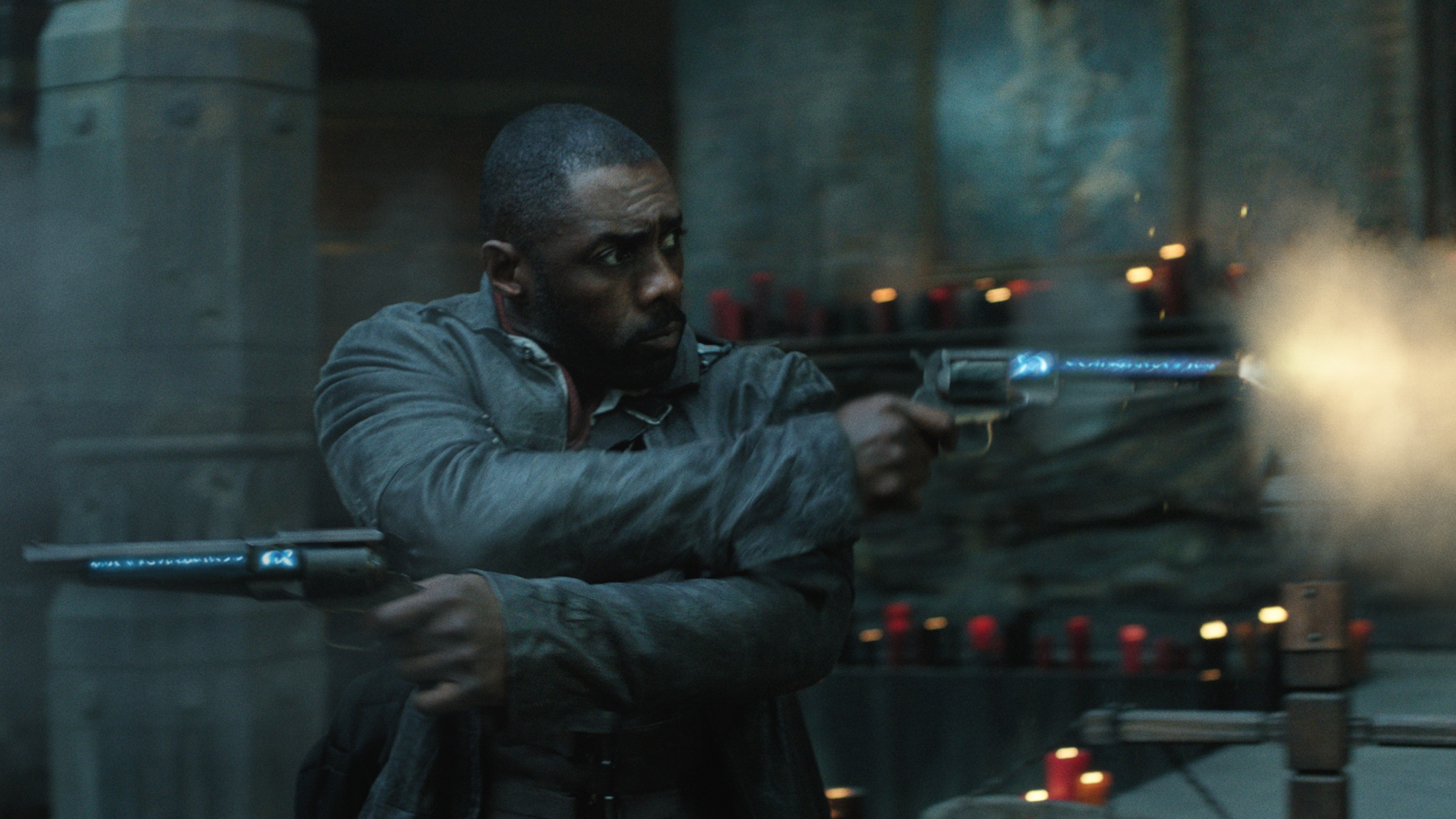 Dark Tower wallpaper, Idris Elba, Nicholas Hamilton, 5K resolution, 3840x2160 4K Desktop