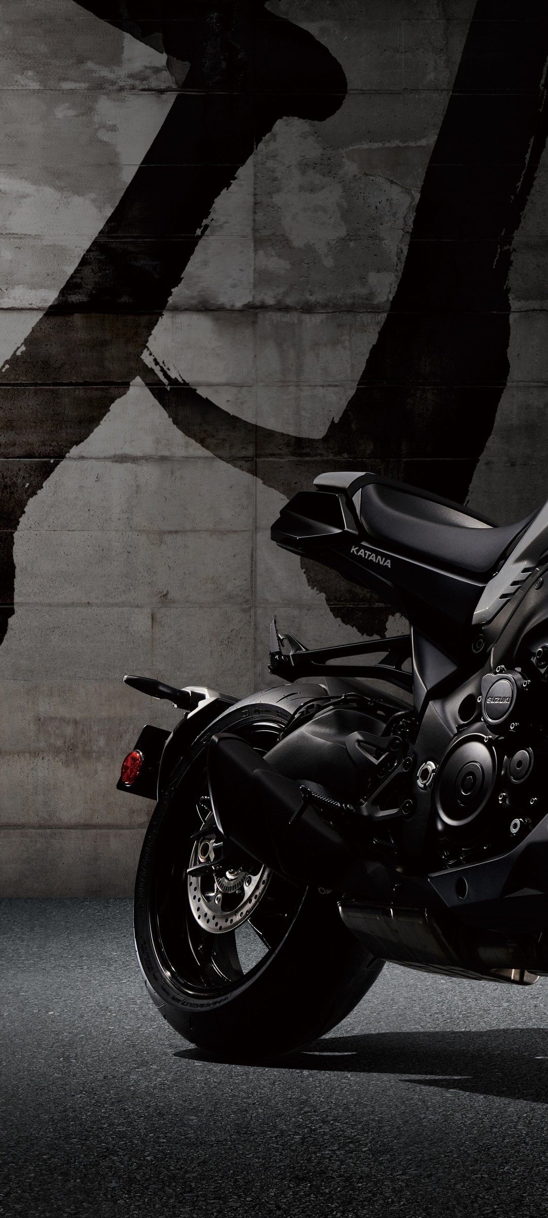 Suzuki GSX-S1000S Katana, Black beauty, Aggressive performance, Unmatched style, 1080x2400 HD Phone