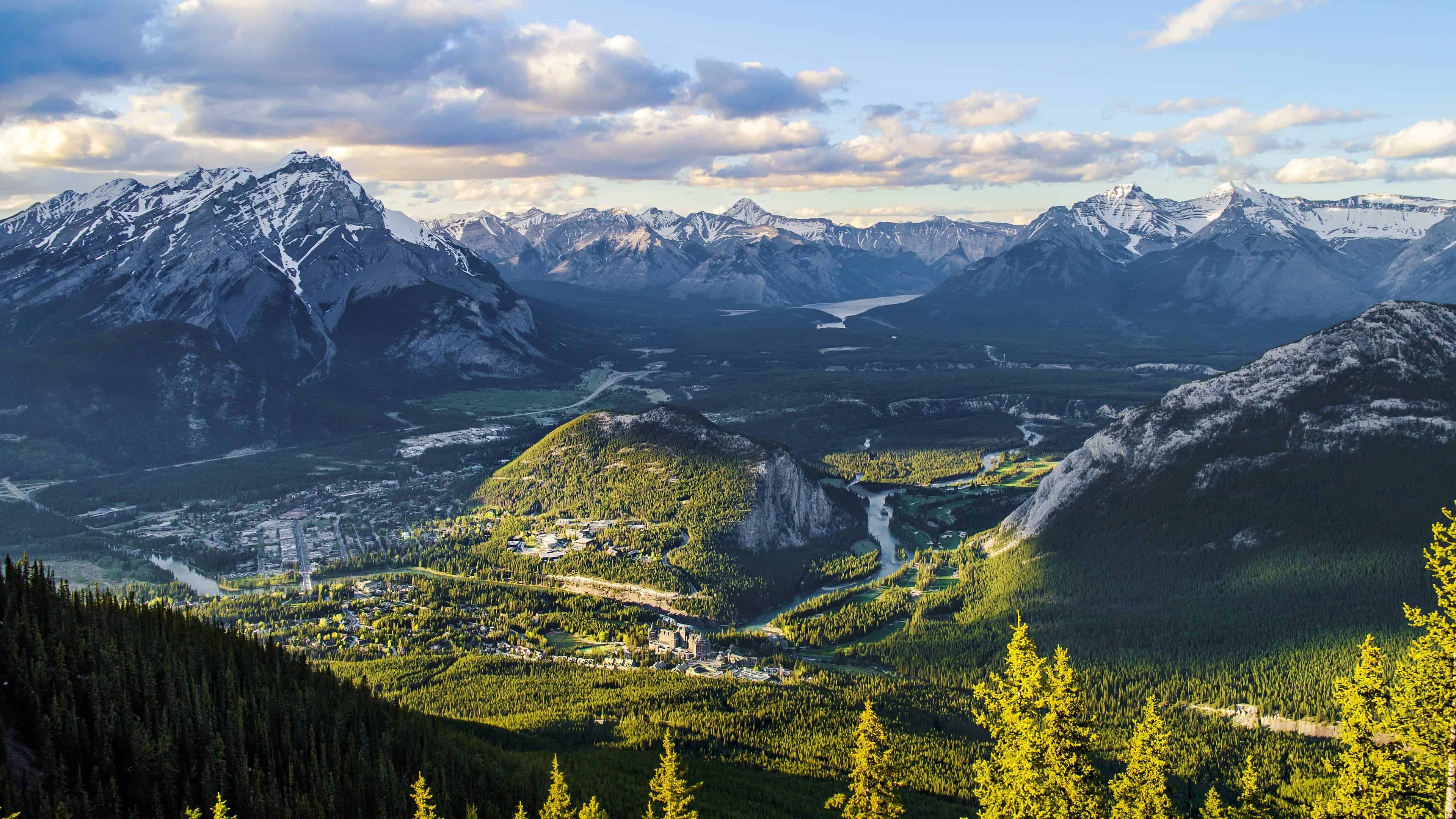 Sulphur Mountain, Banff National Park Wallpaper, 3840x2160 4K Desktop