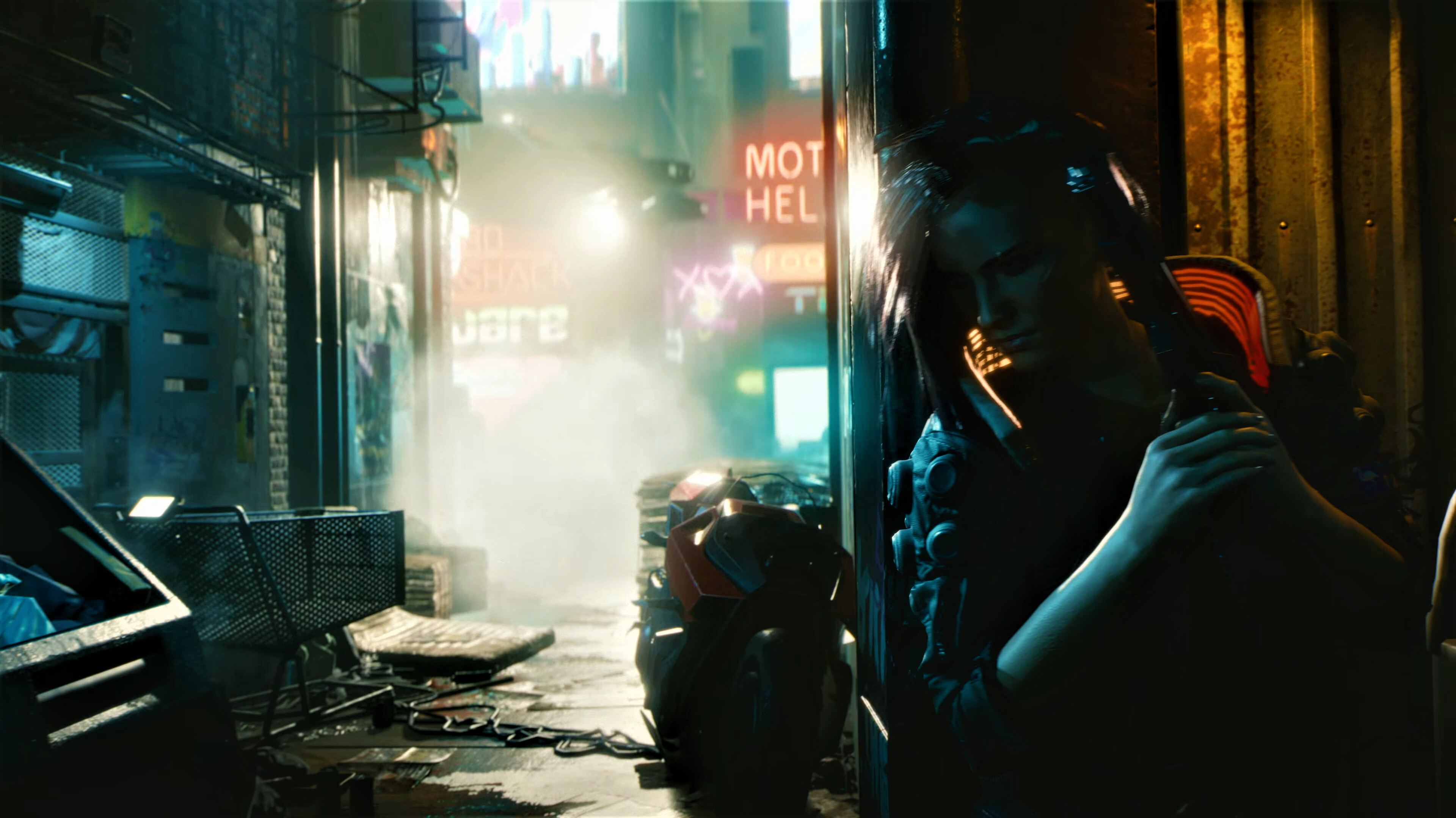 Cyberpunk 2077 4K Ultra HD wallpaper, Futuristic backgrounds, High-resolution image, 3840x2160 4K Desktop